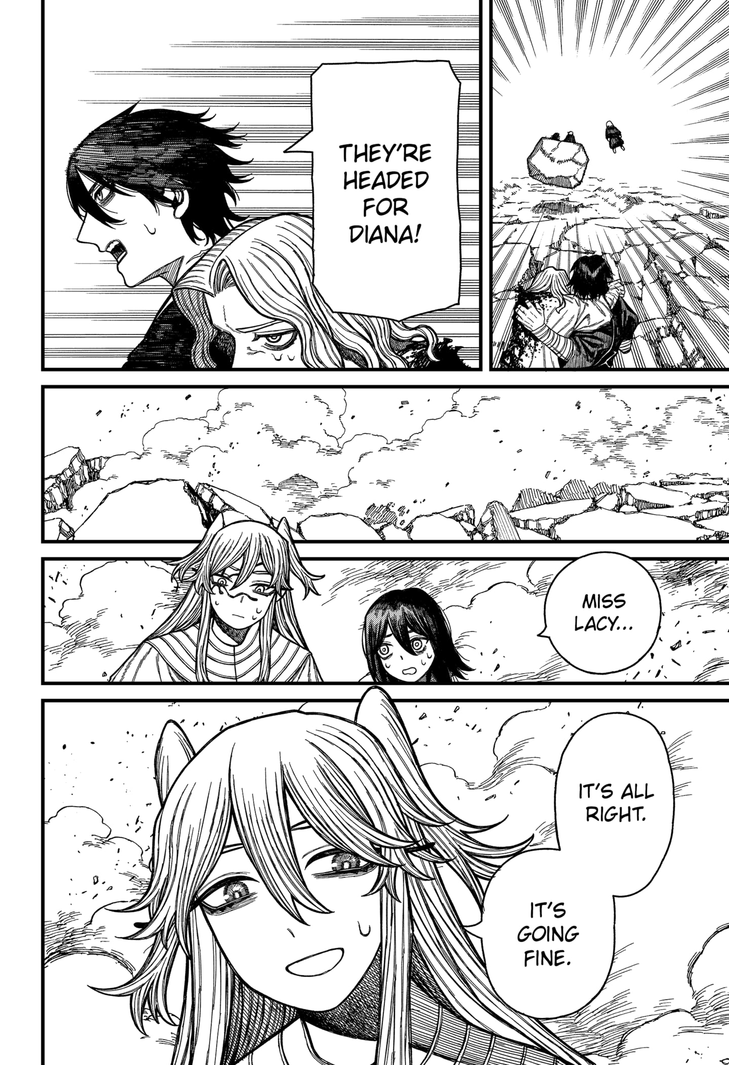 Centuria Manga Chapter 55 page 10 - A Reason to Smile scene
