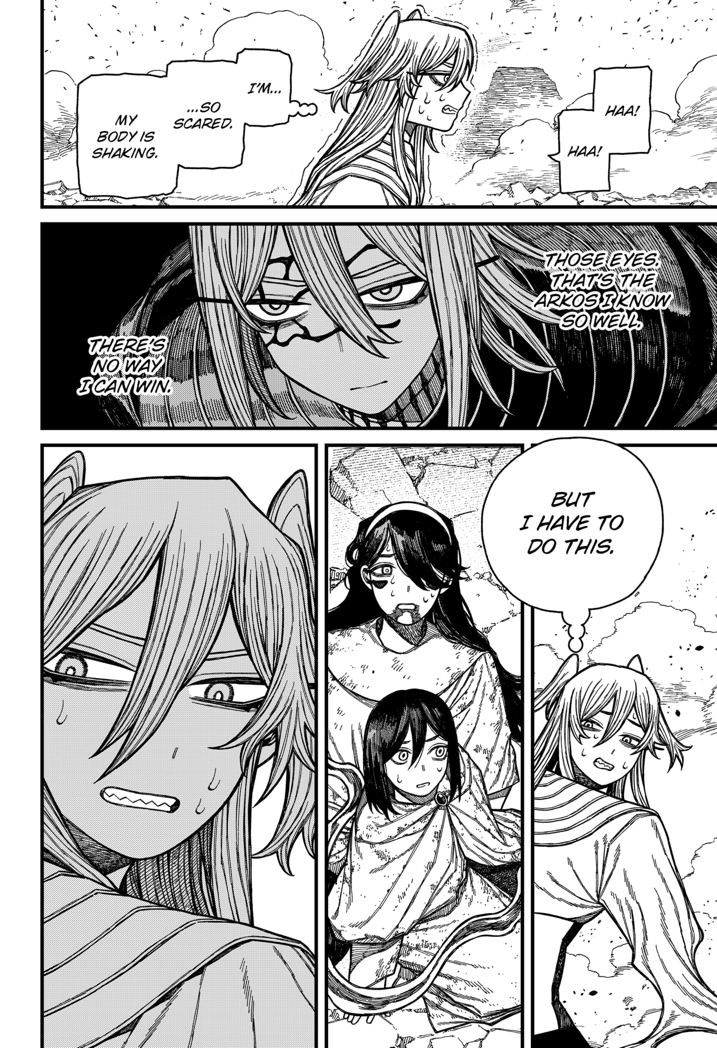 Centuria Manga Chapter 55 page 14 - A Reason to Smile scene