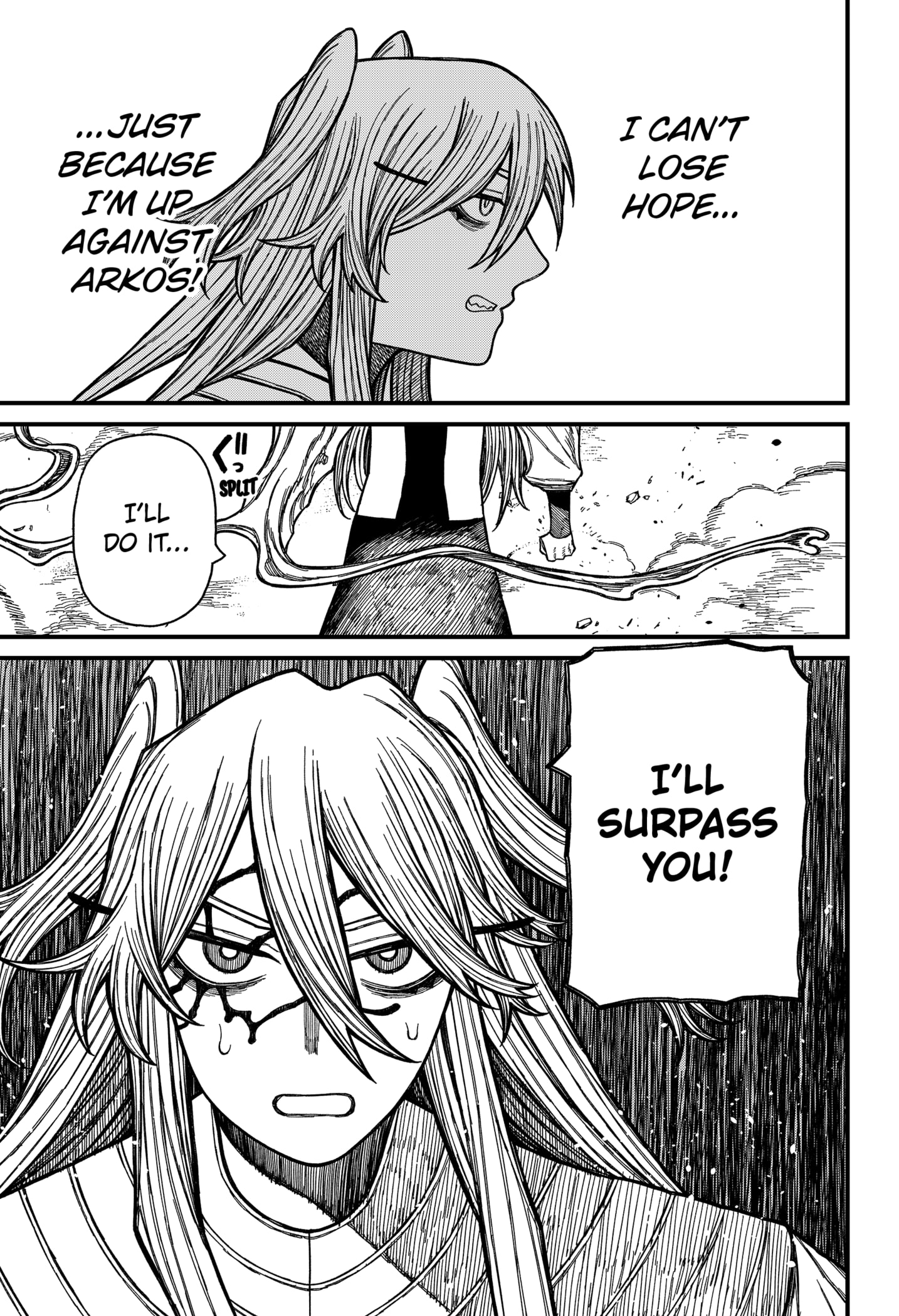 Centuria Manga Chapter 55 page 15 - A Reason to Smile scene