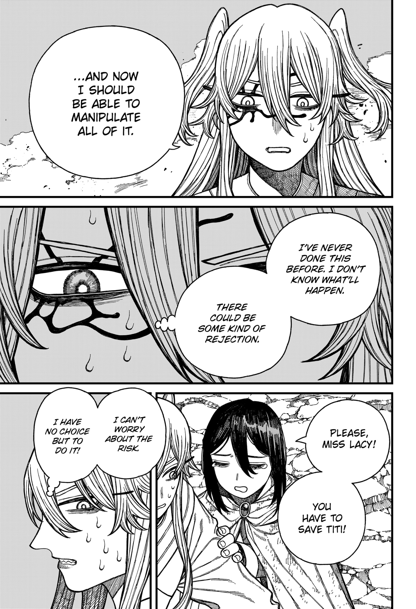 Centuria Manga Chapter 55 page 3 - A Reason to Smile scene