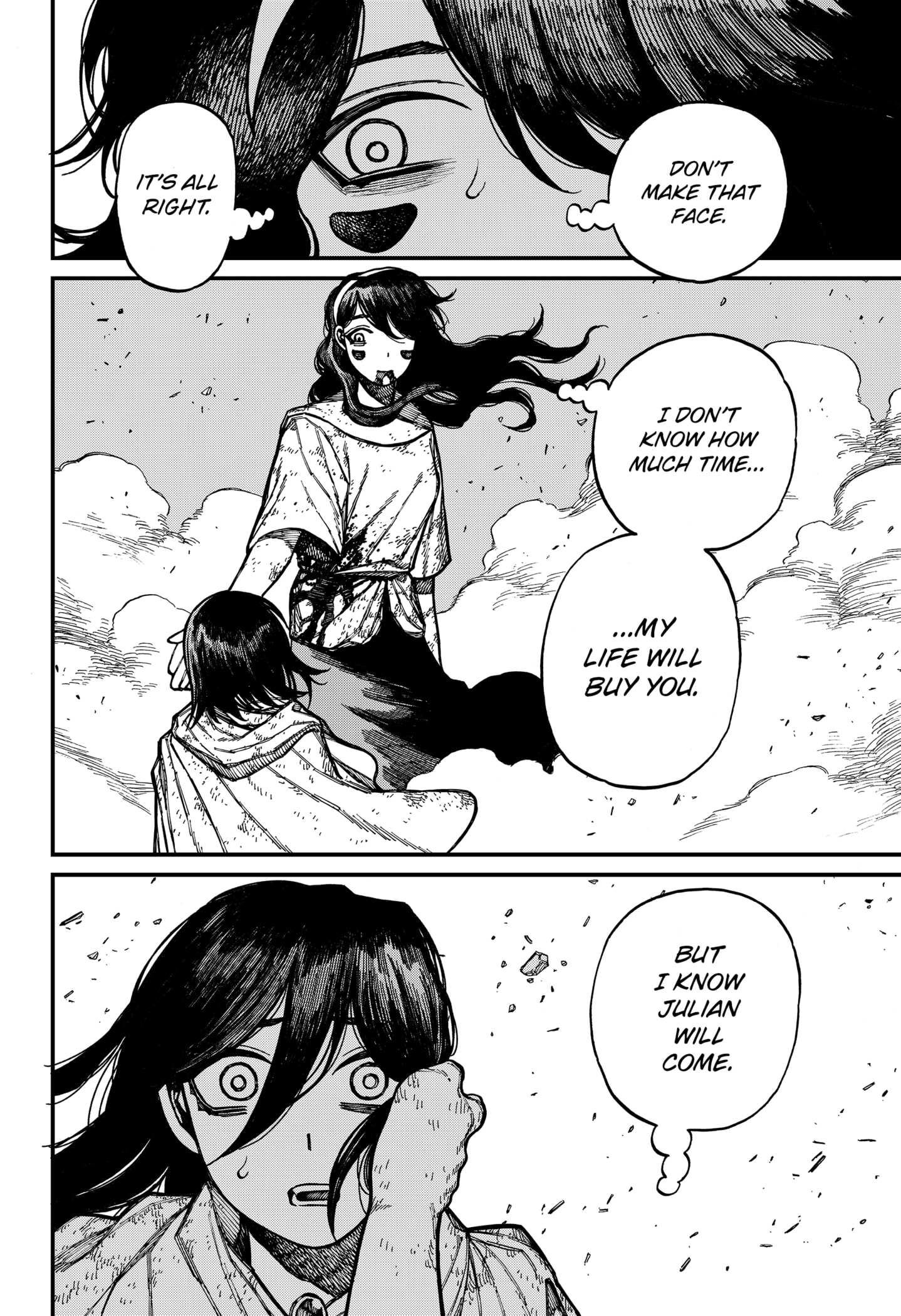 Centuria Manga Chapter 56 page 10 - A Resolute Fist scene
