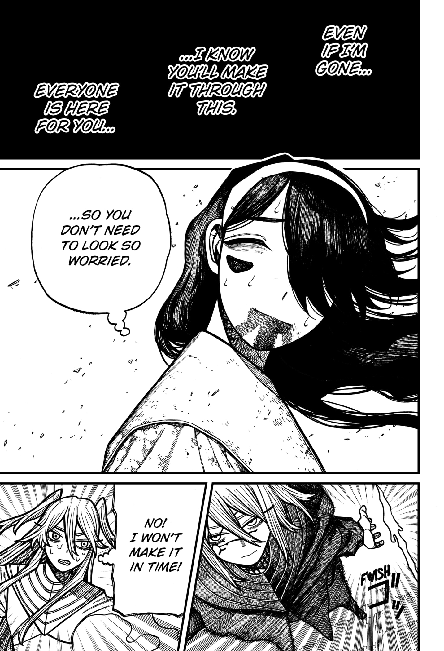 Centuria Manga Chapter 56 page 11 - A Resolute Fist scene