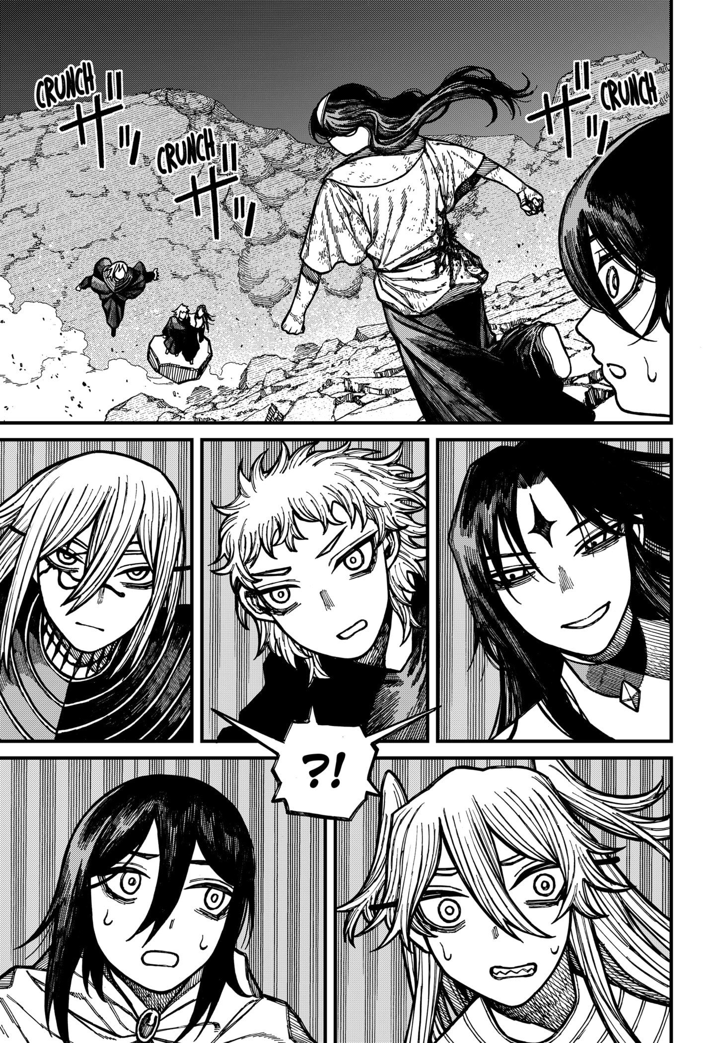 Centuria Manga Chapter 56 page 13 - A Resolute Fist scene