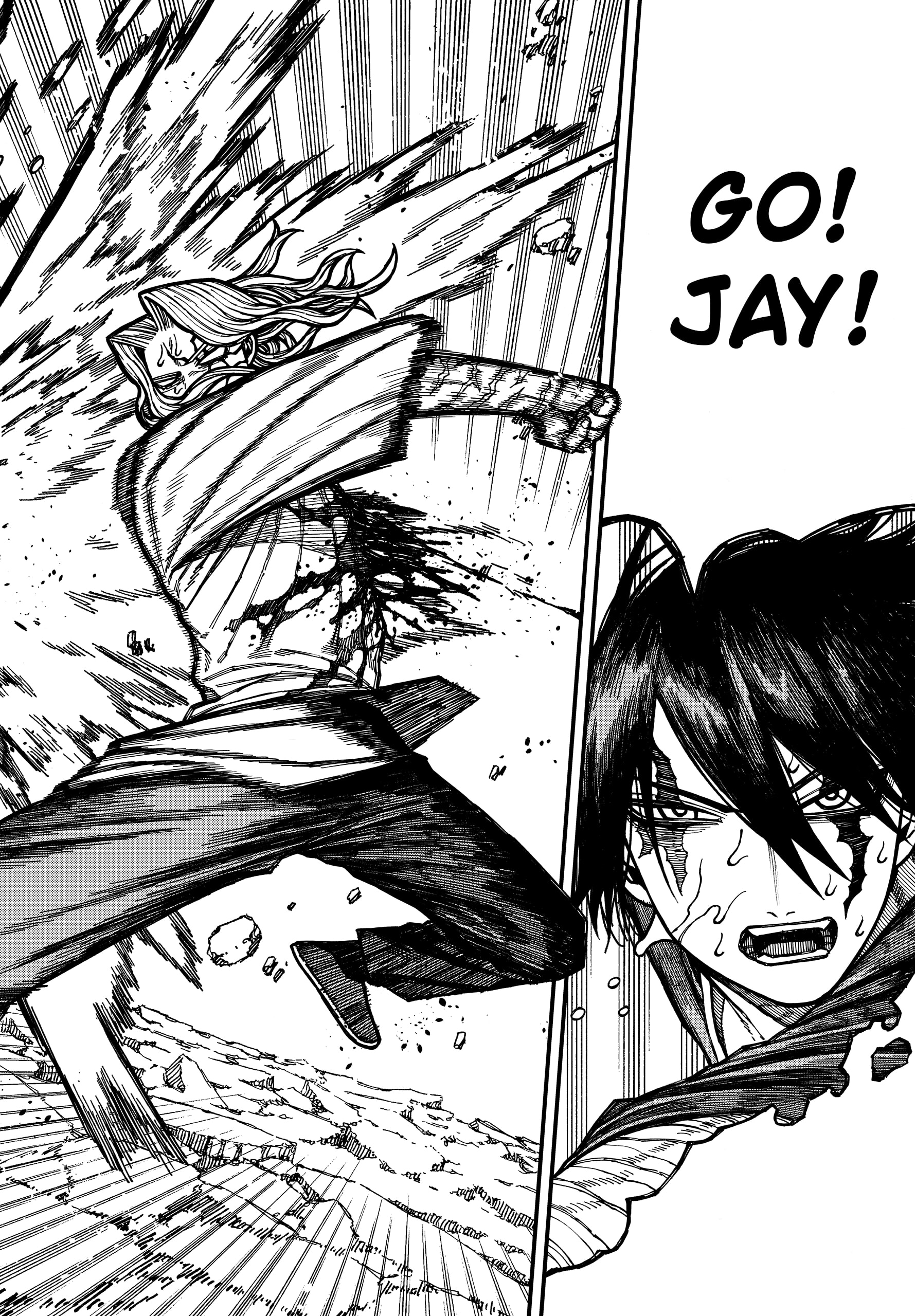 Centuria Manga Chapter 56 page 18 - A Resolute Fist scene