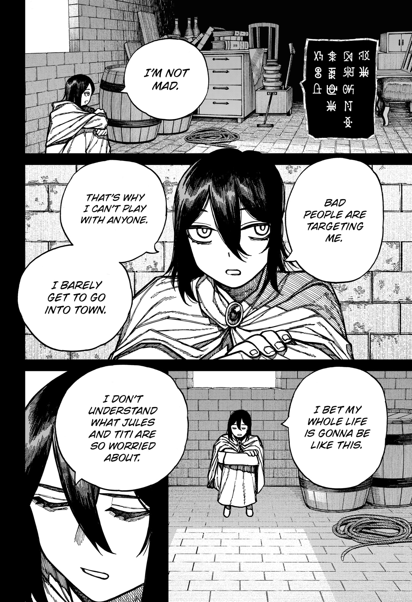 Centuria Manga Chapter 56 page 2 - A Resolute Fist scene