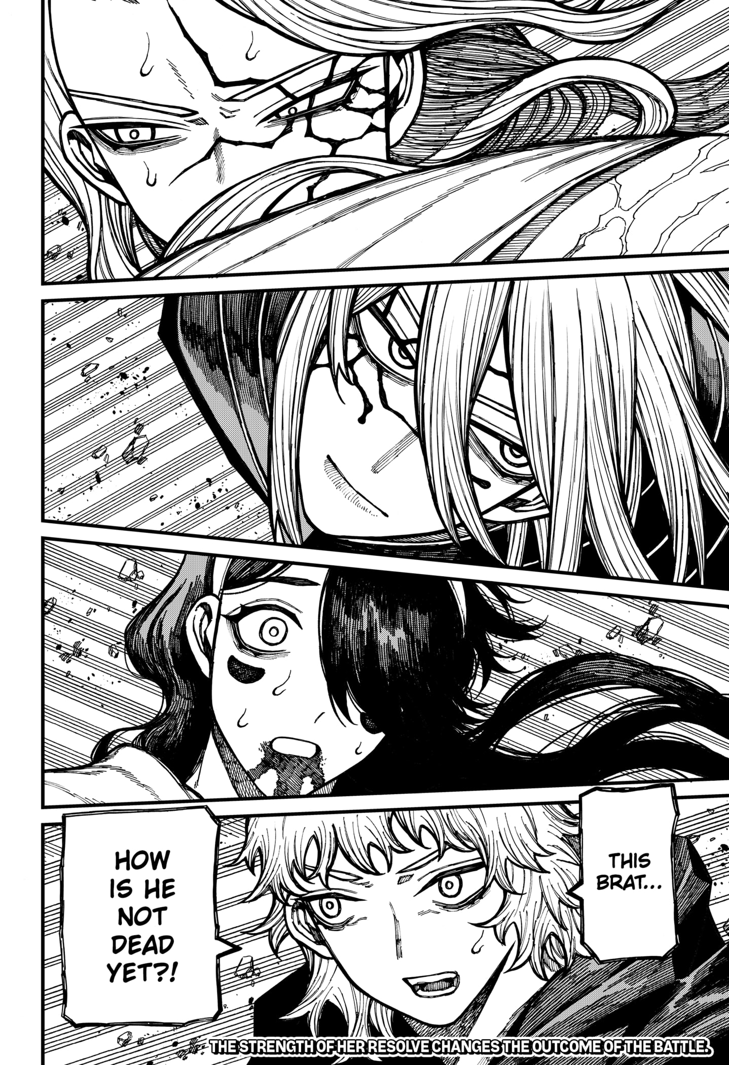 Centuria Manga Chapter 56 page 20 - A Resolute Fist scene