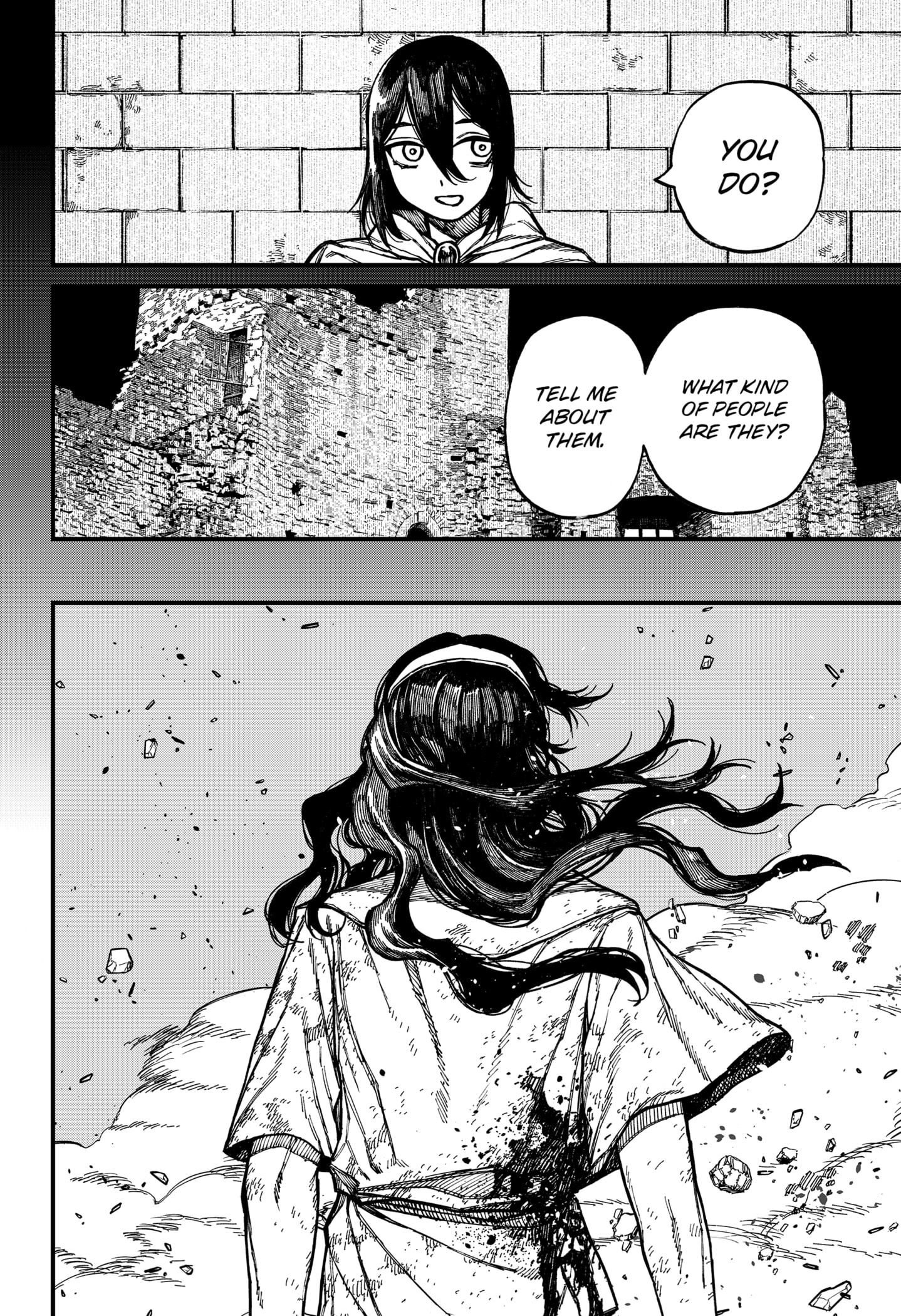 Centuria Manga Chapter 56 page 8 - A Resolute Fist scene