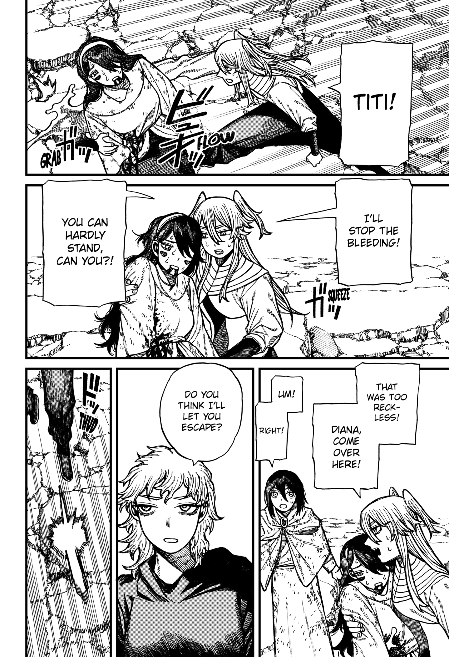 Centuria Manga Chapter 57 page 12 - Memento Mori scene