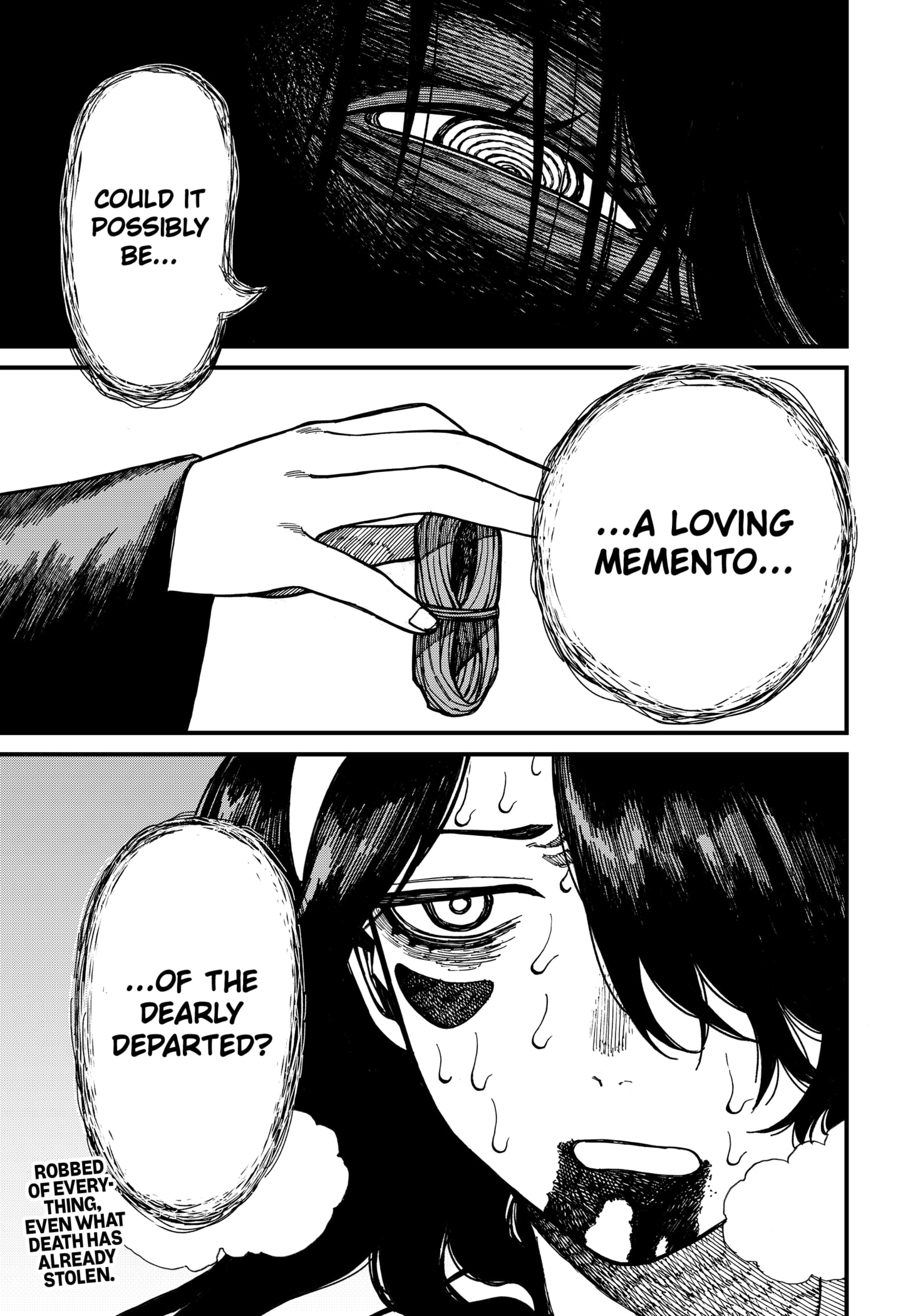 Centuria Manga Chapter 57 page 19 - Memento Mori scene
