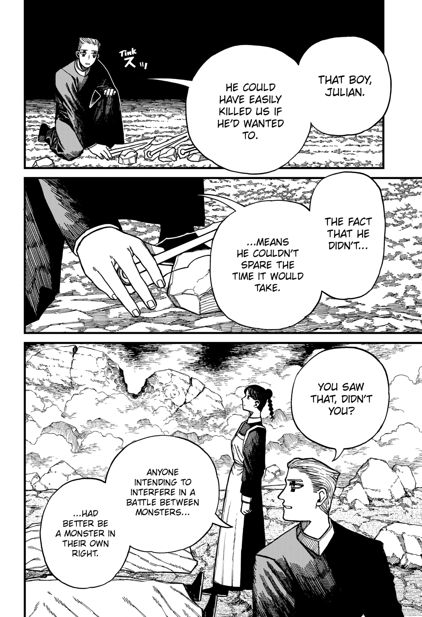 Centuria Manga Chapter 57 page 2 - Memento Mori scene