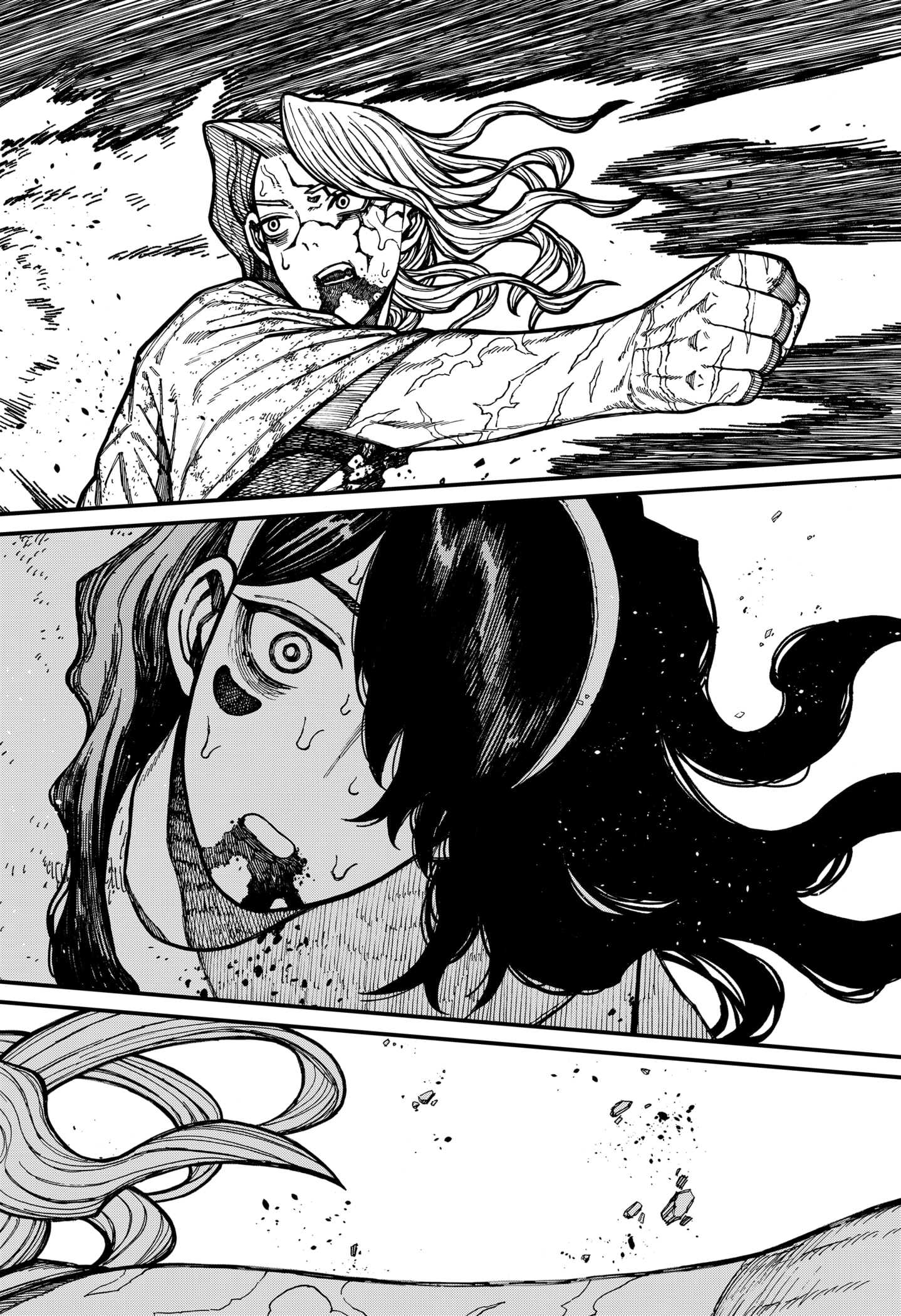 Centuria Manga Chapter 57 page 6 - Memento Mori scene