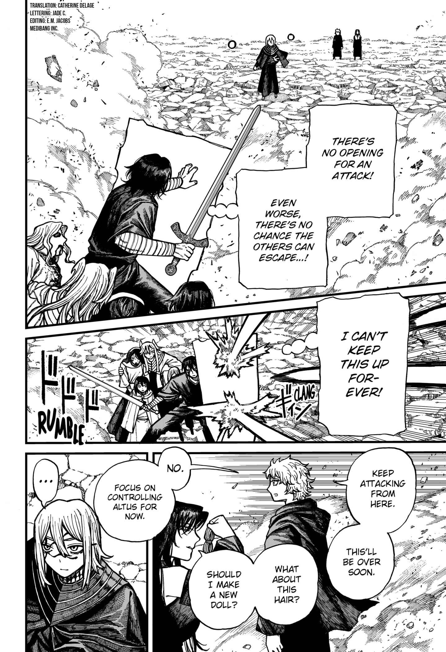 Centuria Manga Chapter 58 page 2 - The Man At The Bottom Of The Sea scene