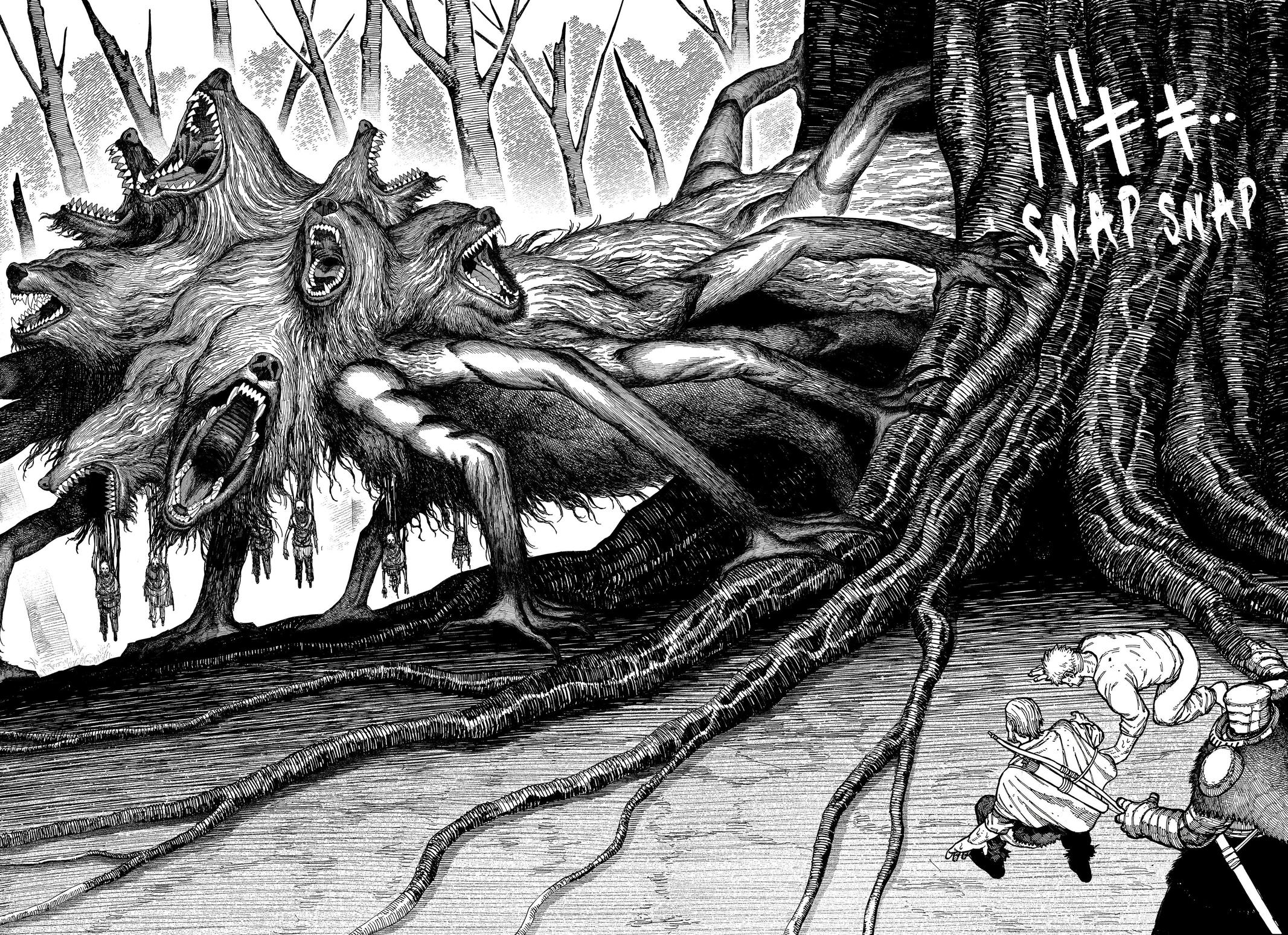 Centuria Manga Chapter 6 page 12 - Demonic Beast scene