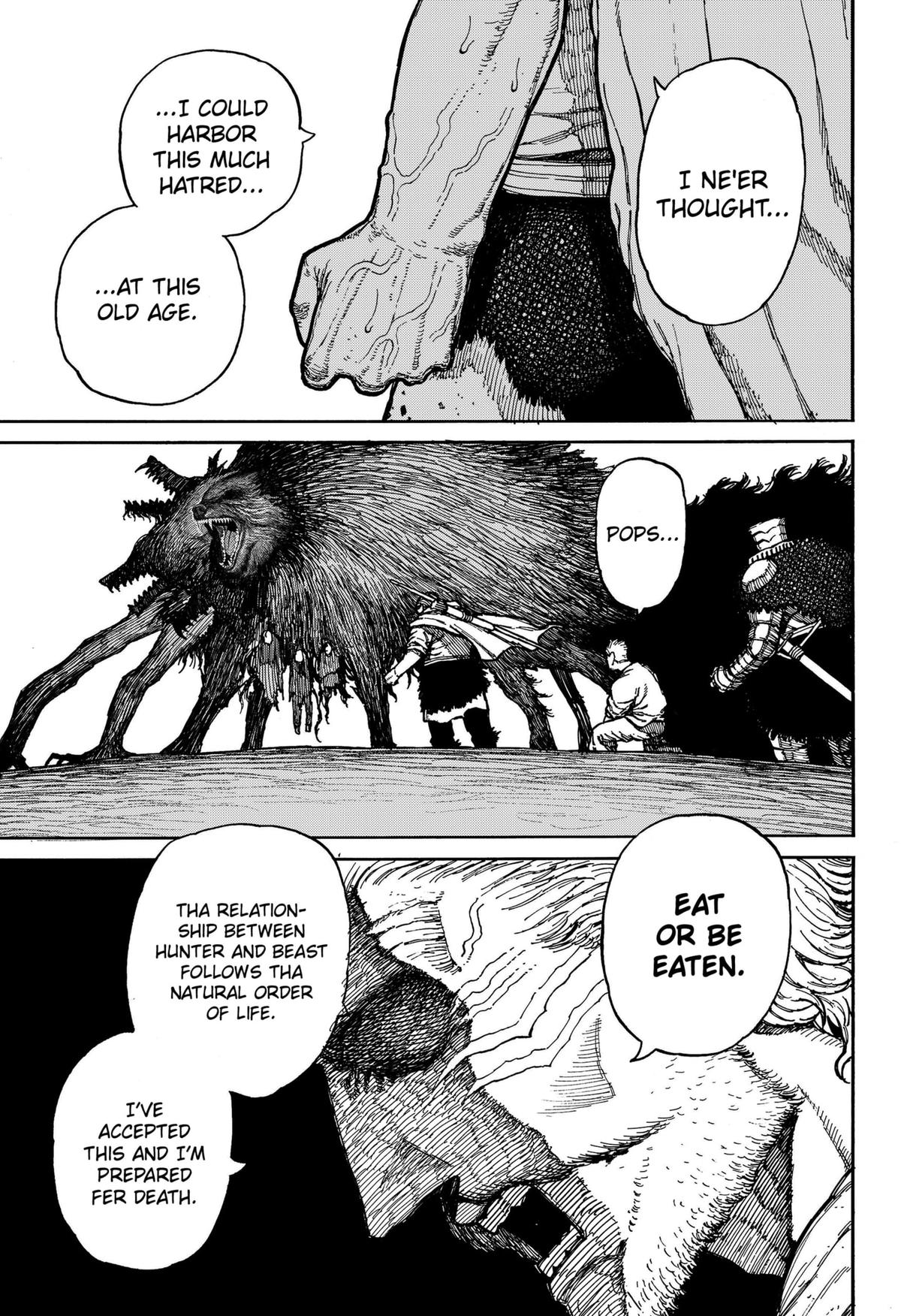 Centuria Manga Chapter 6 page 18 - Demonic Beast scene
