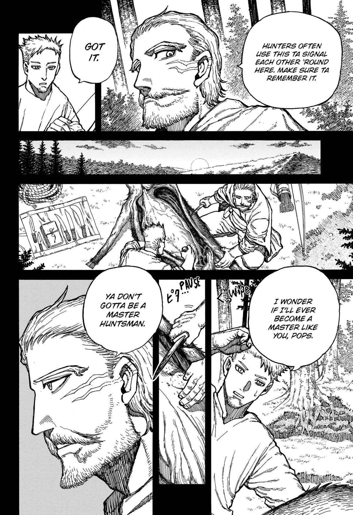 Centuria Manga Chapter 6 page 2 - Demonic Beast scene