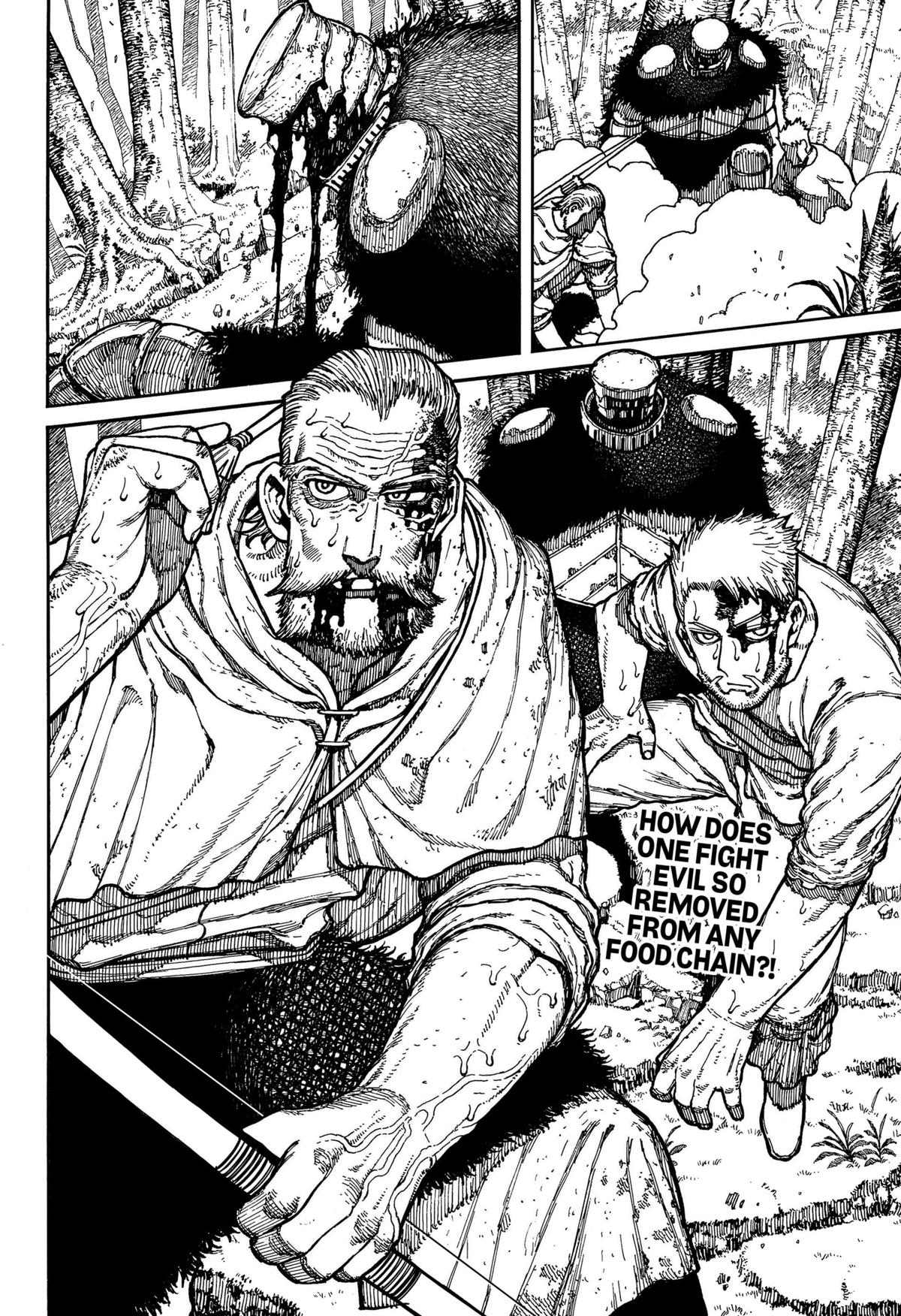 Centuria Manga Chapter 6 page 21 - Demonic Beast scene