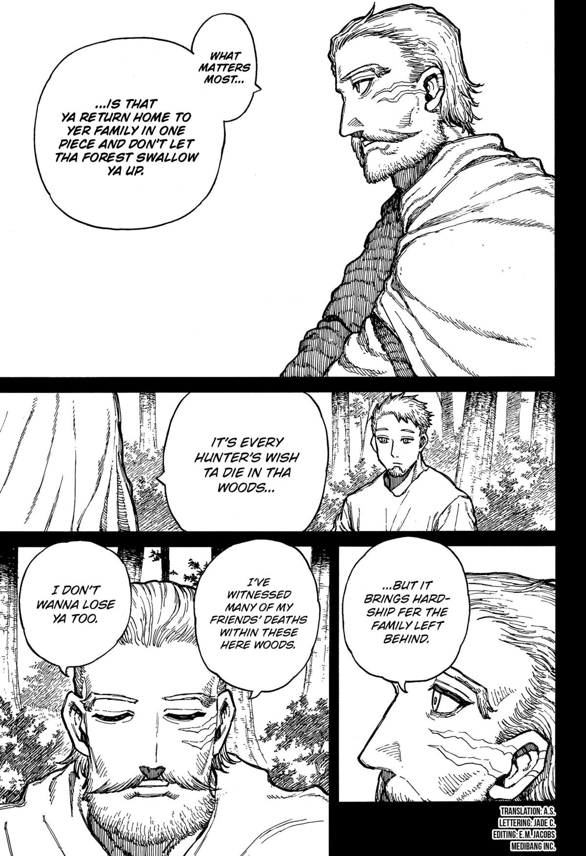 Centuria Manga Chapter 6 page 3 - Demonic Beast scene