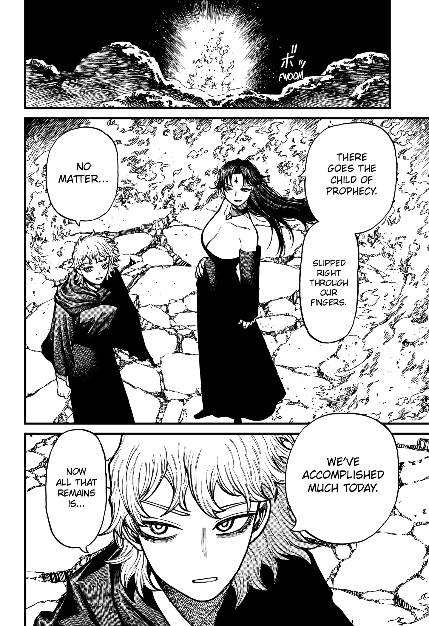 Centuria Manga Chapter 61 page 10 - Three Against One scene