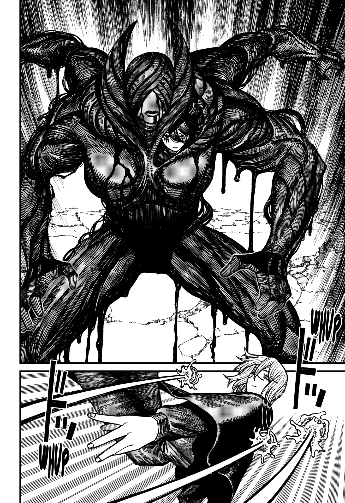 Centuria Manga Chapter 61 page 12 - Three Against One scene