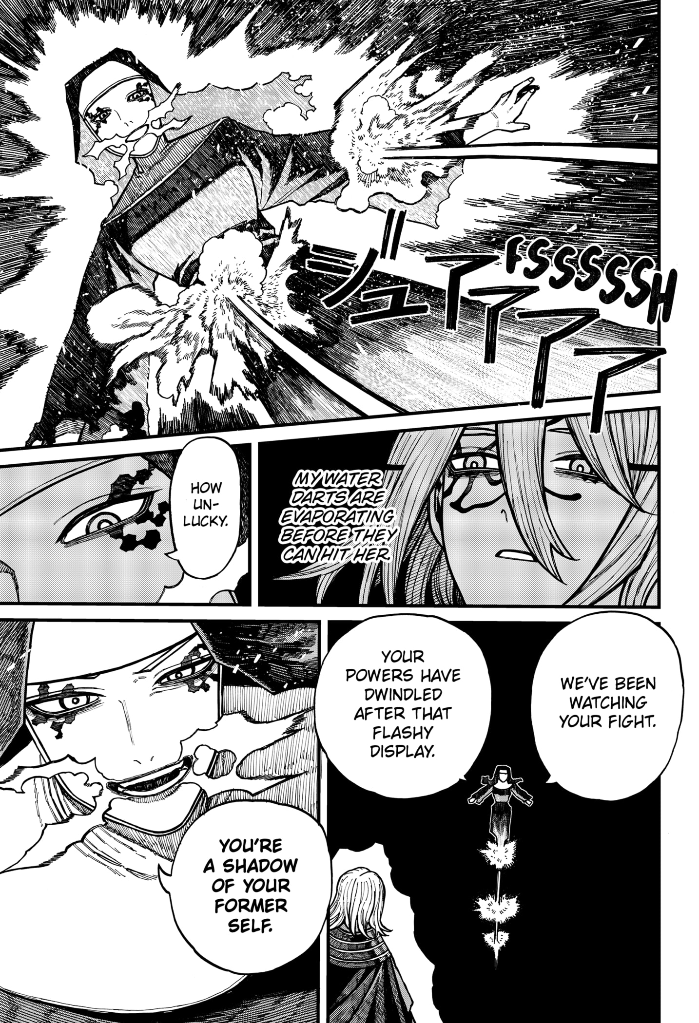 Centuria Manga Chapter 61 page 13 - Three Against One scene