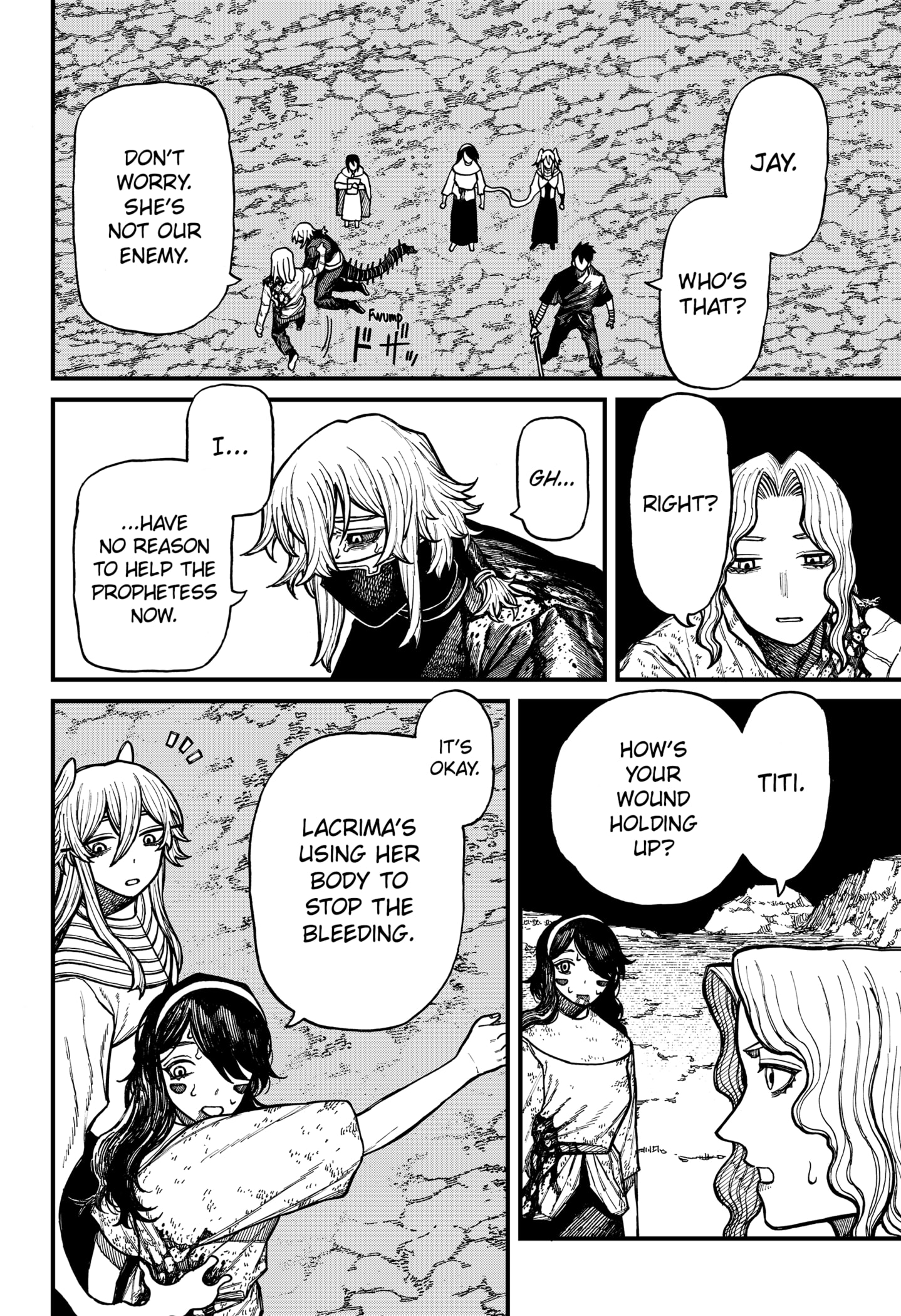 Centuria Manga Chapter 61 page 6 - Three Against One scene