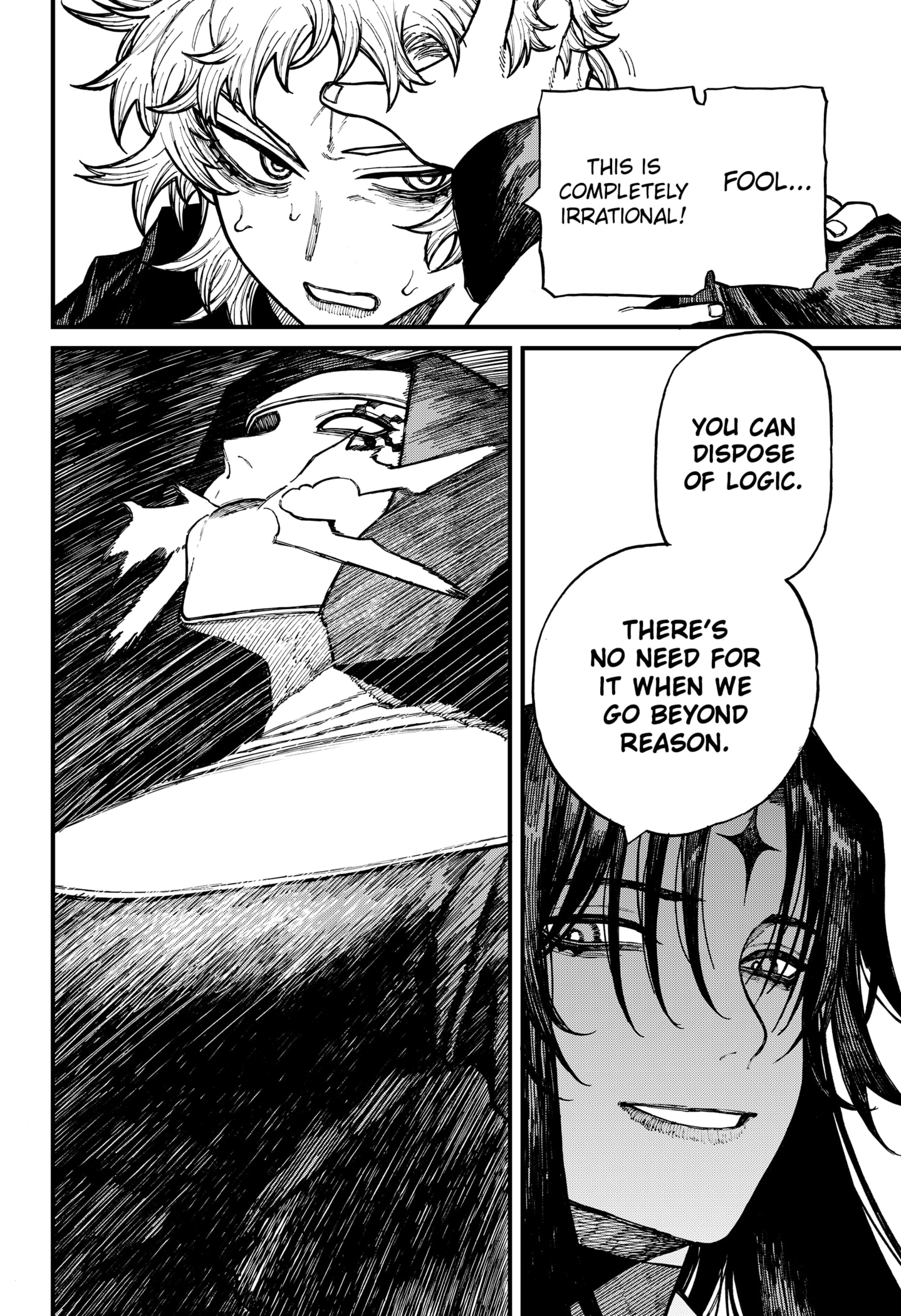 Centuria Manga Chapter 62 page 10 - The Flames of Sin scene