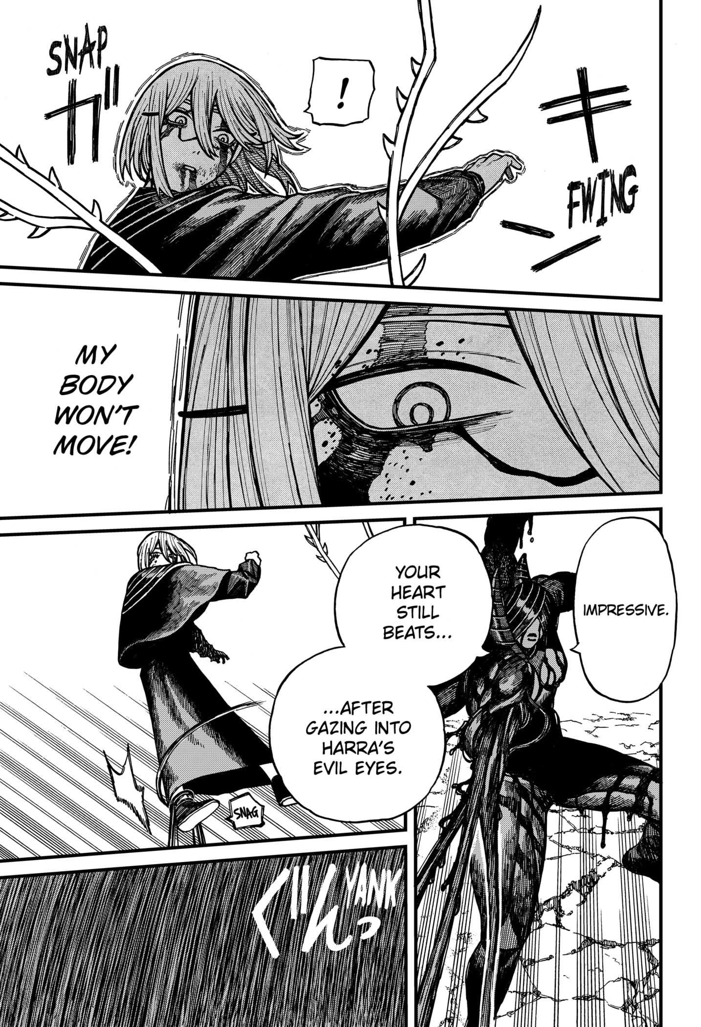 Centuria Manga Chapter 62 page 15 - The Flames of Sin scene