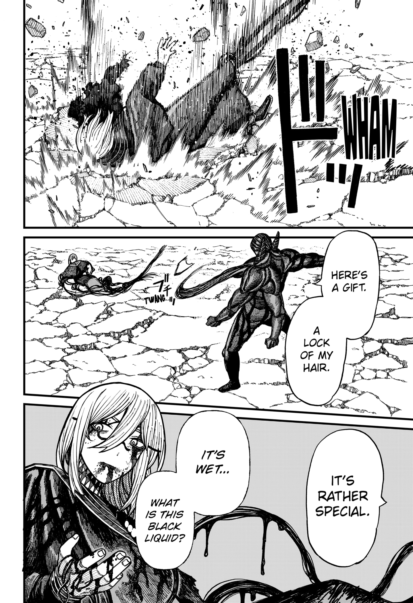 Centuria Manga Chapter 62 page 16 - The Flames of Sin scene