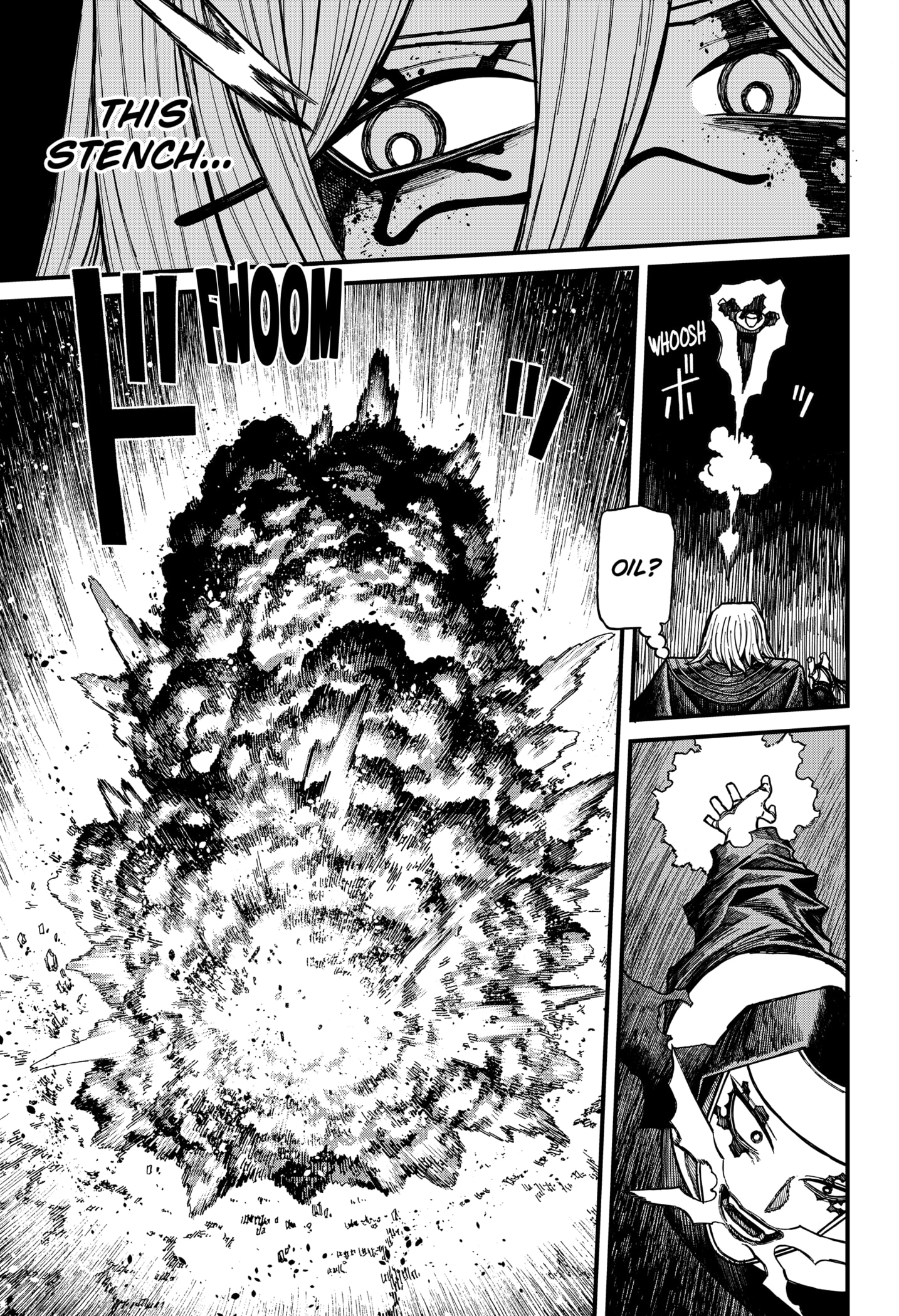 Centuria Manga Chapter 62 page 17 - The Flames of Sin scene
