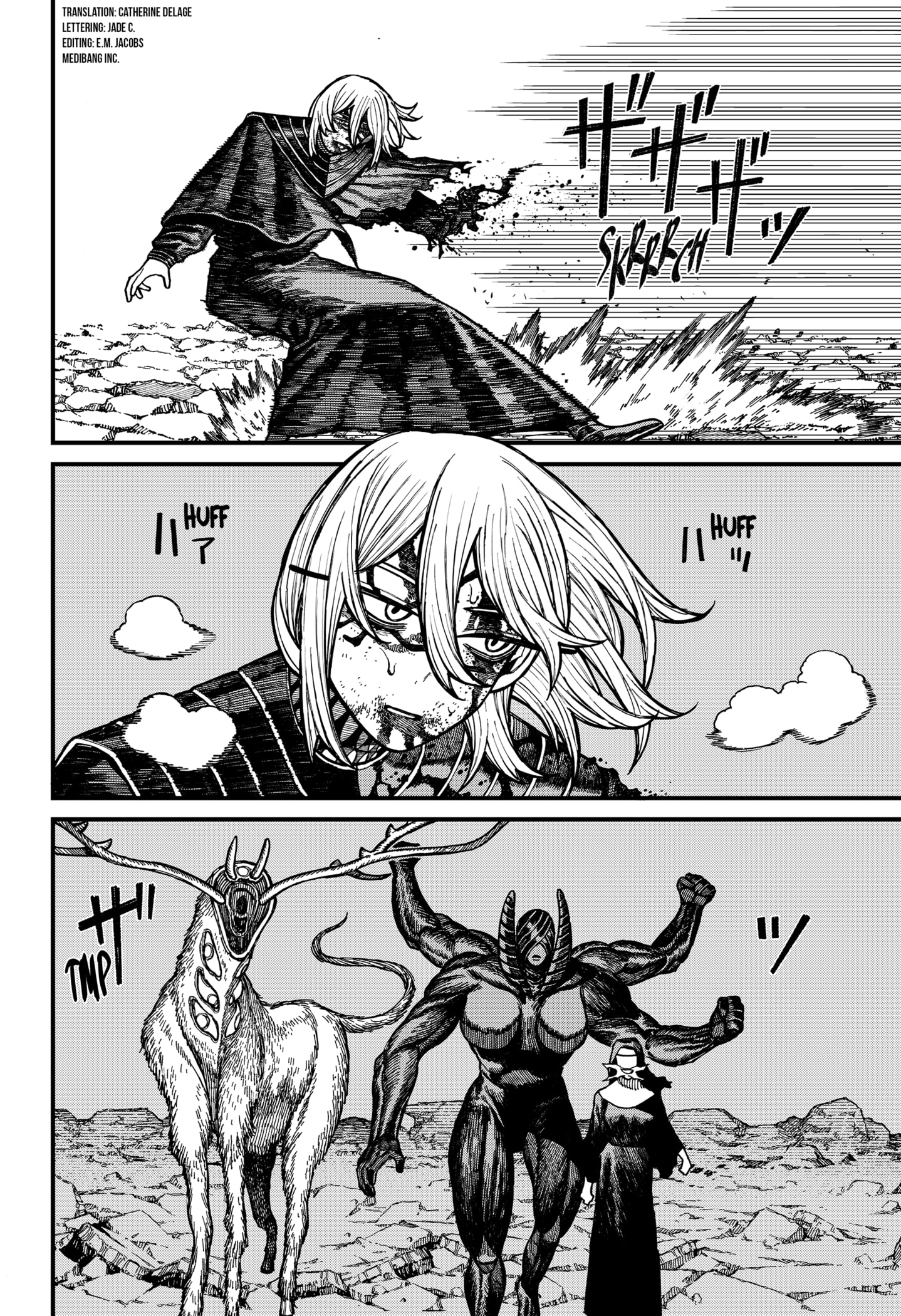 Centuria Manga Chapter 62 page 2 - The Flames of Sin scene