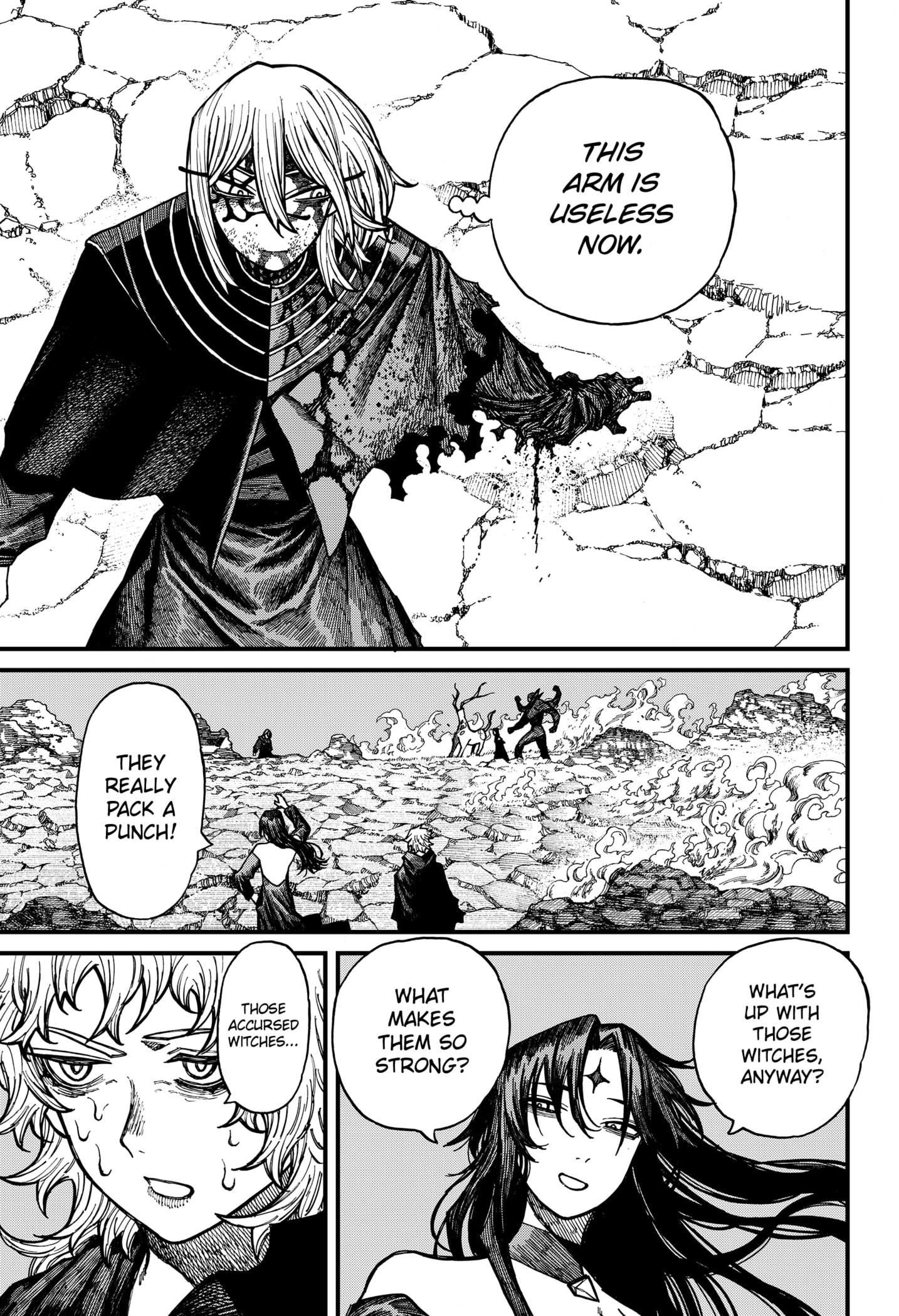 Centuria Manga Chapter 62 page 3 - The Flames of Sin scene