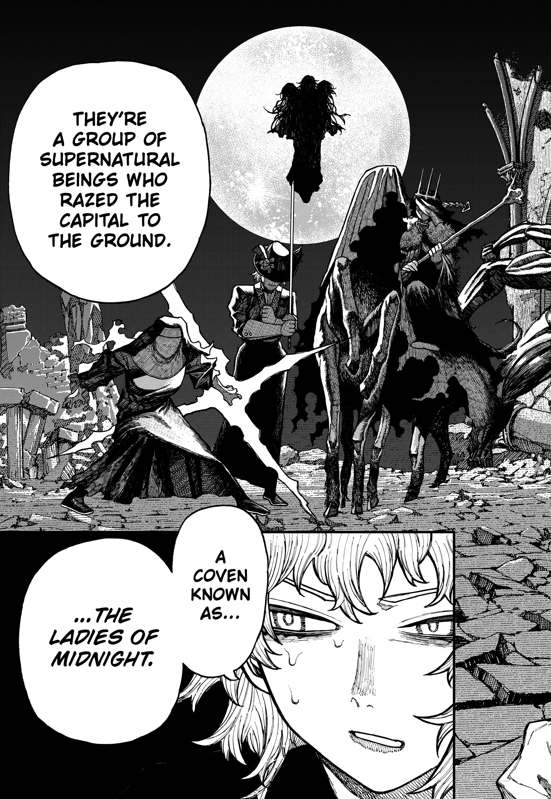 Centuria Manga Chapter 62 page 5 - The Flames of Sin scene