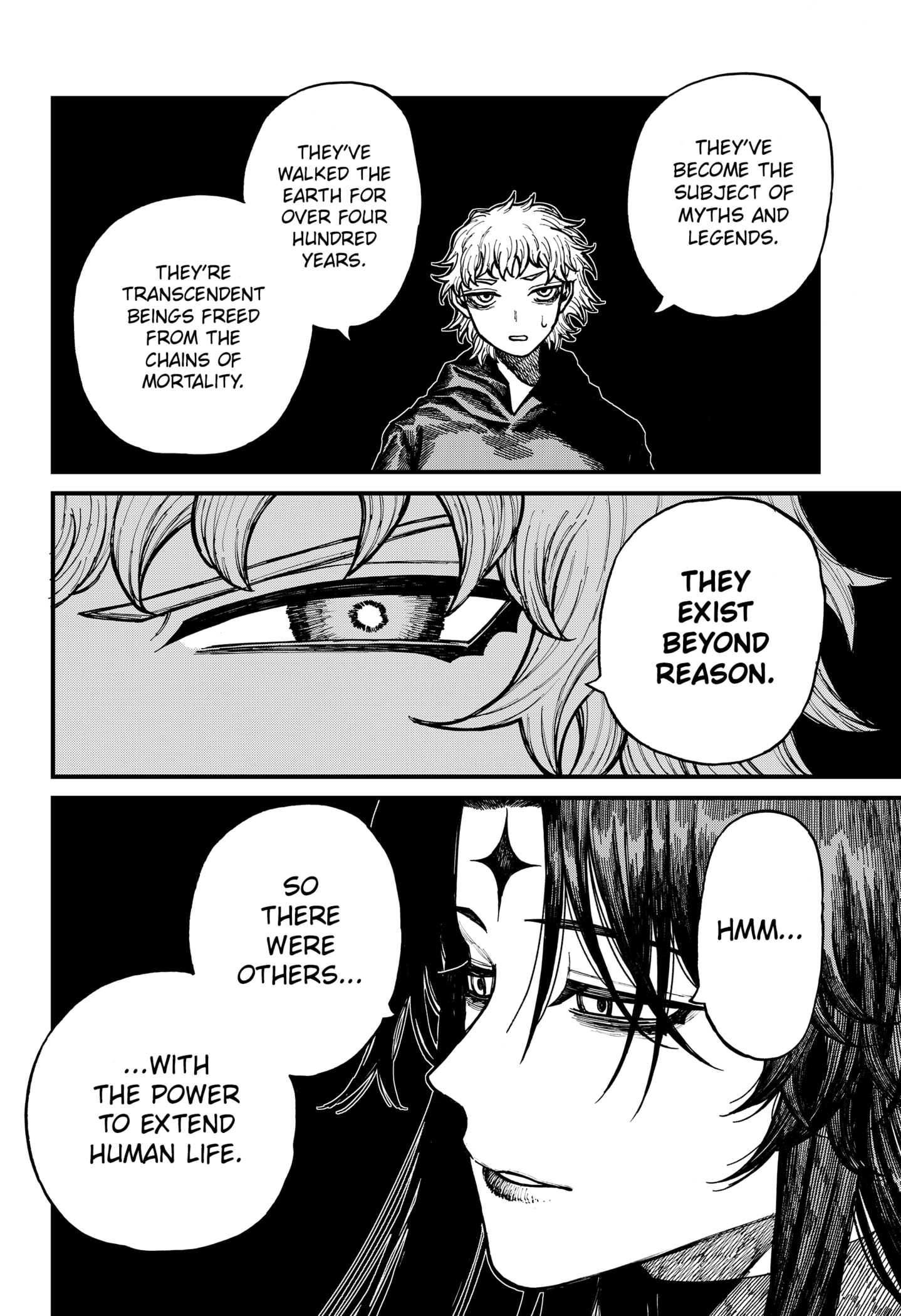 Centuria Manga Chapter 62 page 6 - The Flames of Sin scene