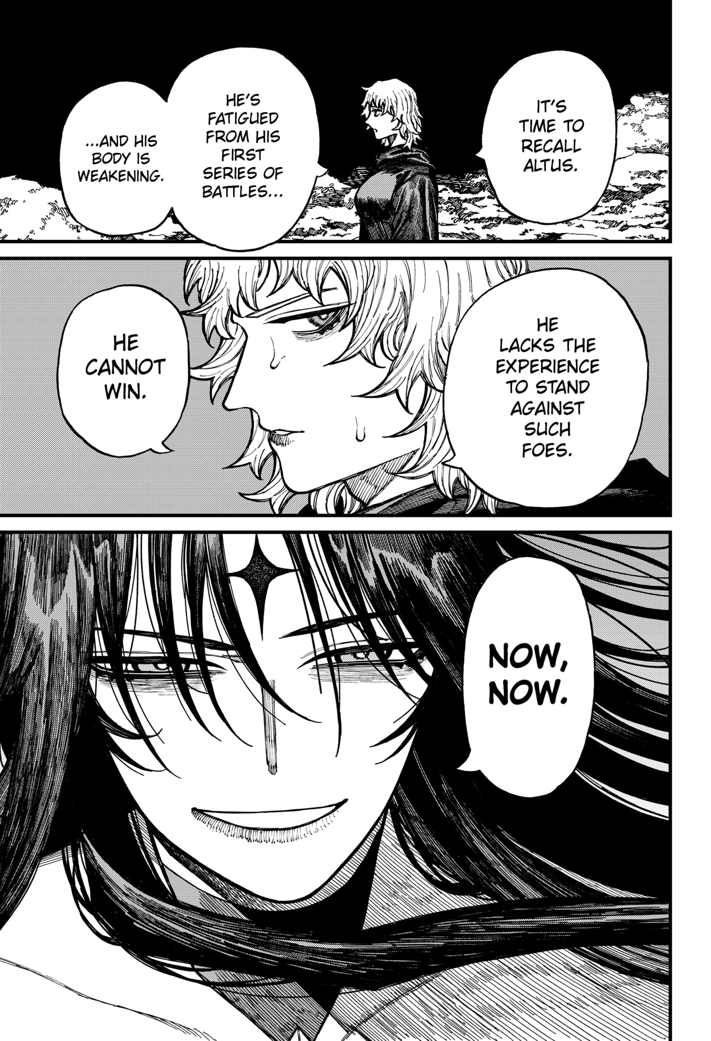 Centuria Manga Chapter 62 page 7 - The Flames of Sin scene