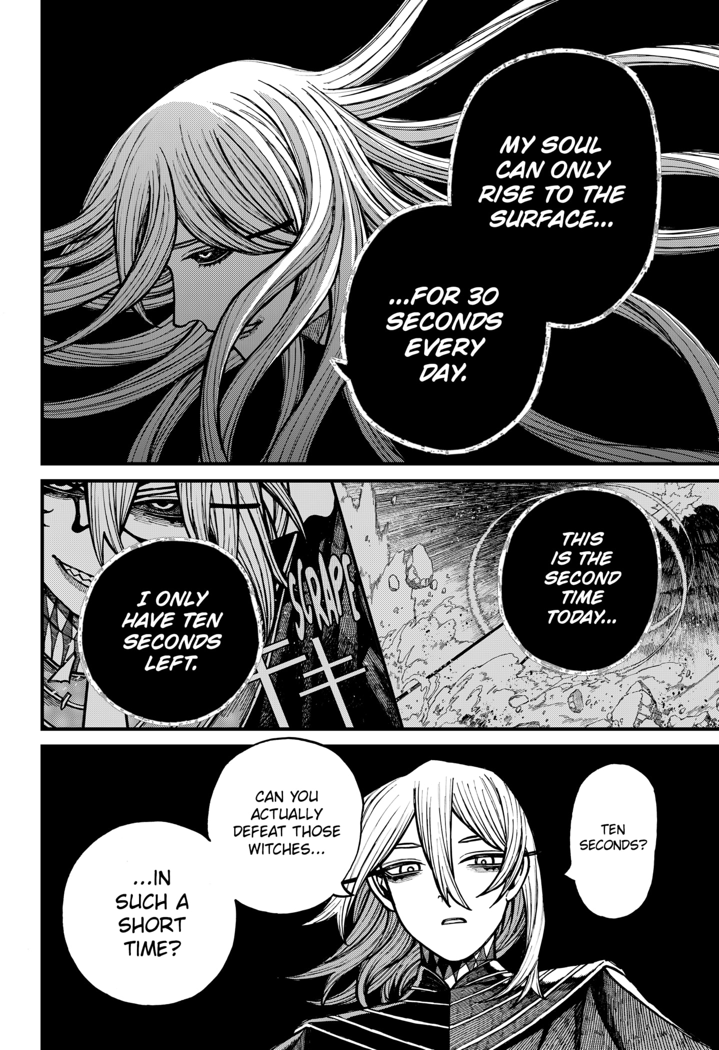 Centuria Manga Chapter 63 page 10 - The One Who Rises scene