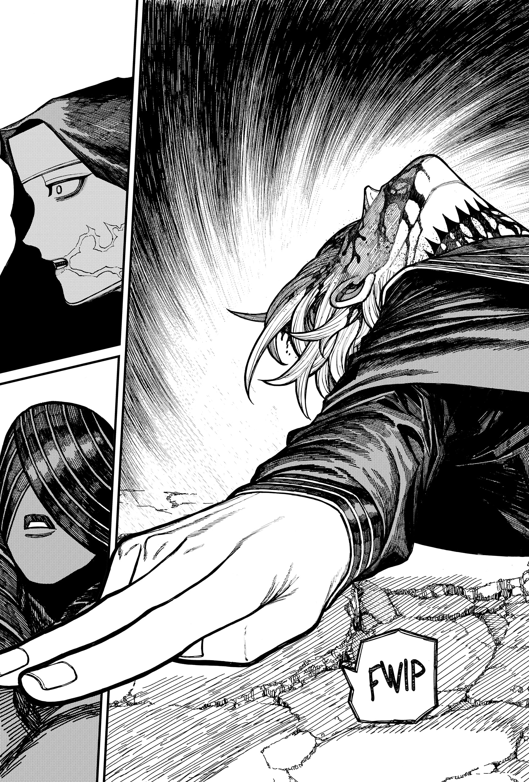 Centuria Manga Chapter 63 page 13 - The One Who Rises scene