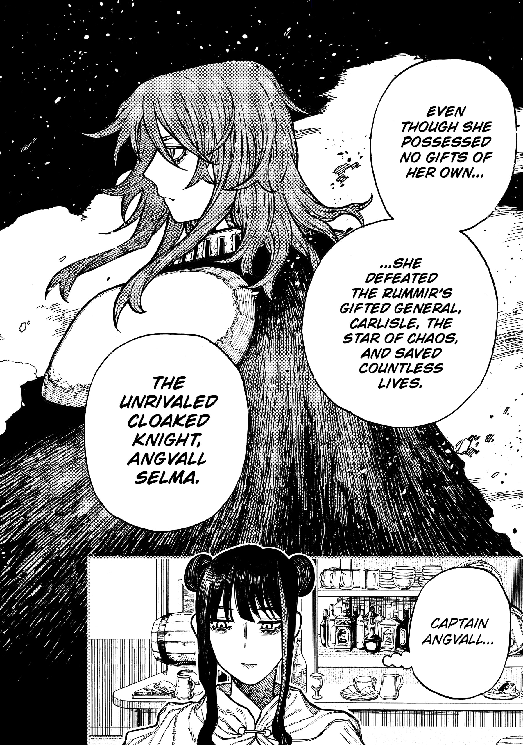 Centuria Manga Chapter 63 page 4 - The One Who Rises scene