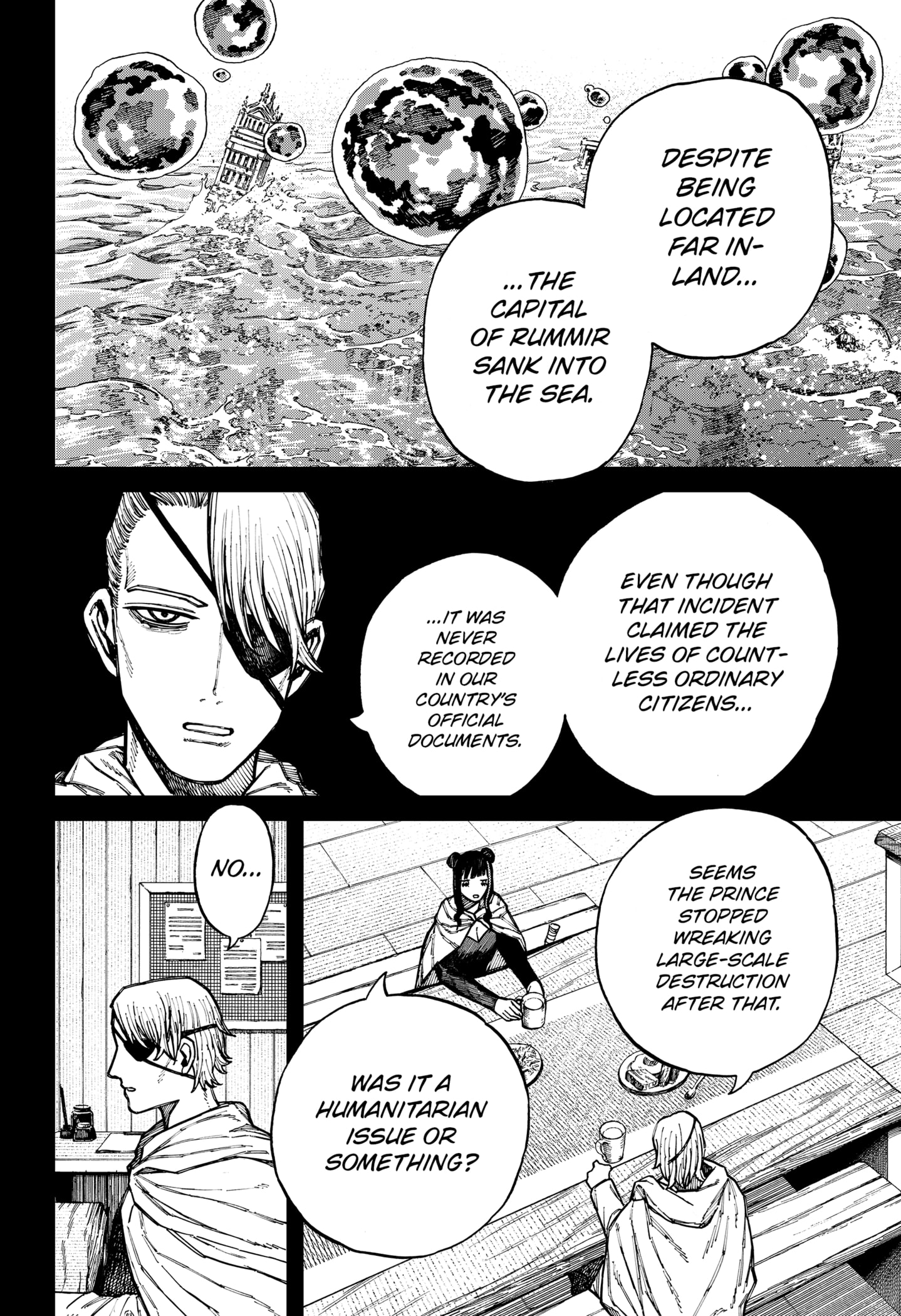 Centuria Manga Chapter 63 page 6 - The One Who Rises scene