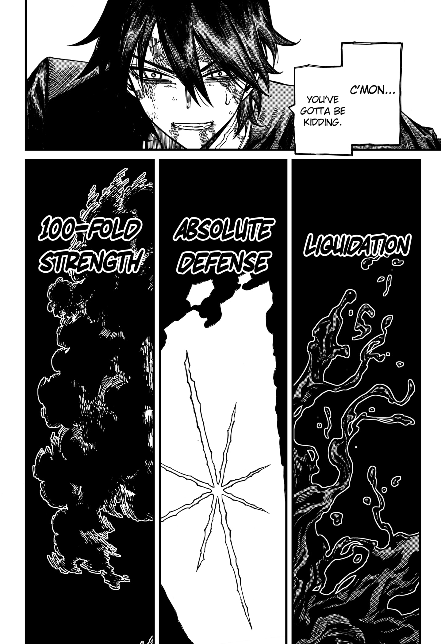 Centuria Manga Chapter 65 page 18 - Orthros The Reflector scene