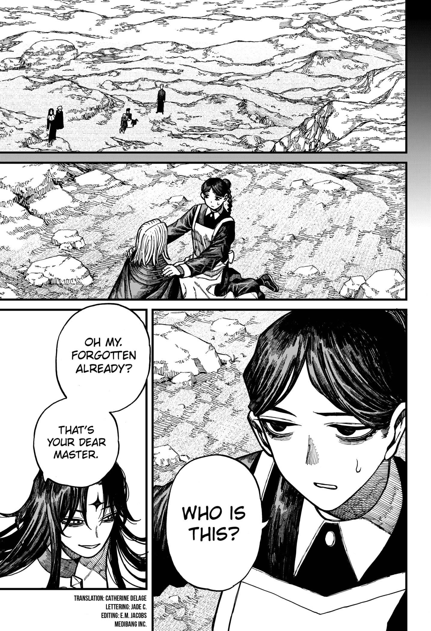 Centuria Manga Chapter 65 page 5 - Orthros The Reflector scene