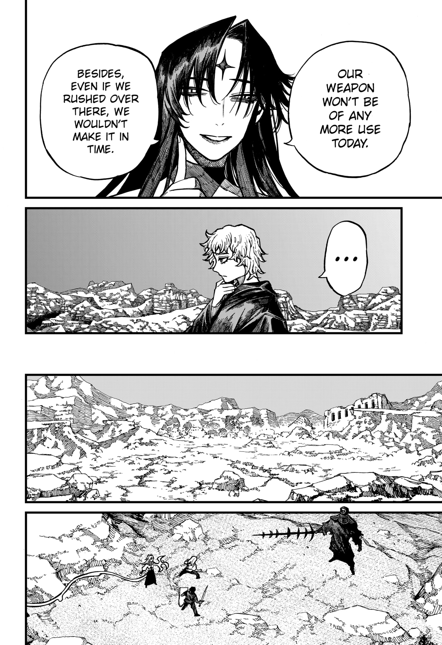 Centuria Manga Chapter 65 page 8 - Orthros The Reflector scene