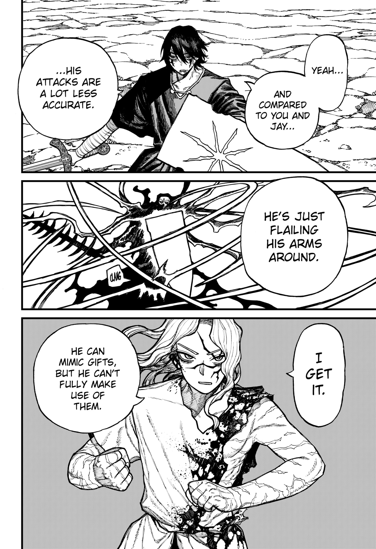 Centuria Manga Chapter 66 page 16 - Hundred-Fold Power, Liquidation, And Absolute Defense scene