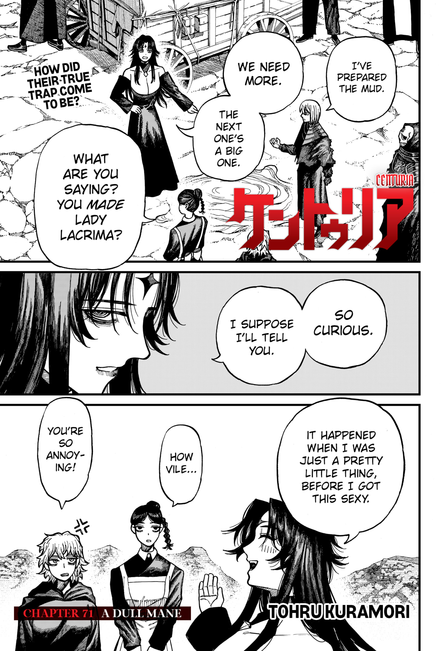 Centuria Manga Chapter 71 page 1 - A Dull Mane