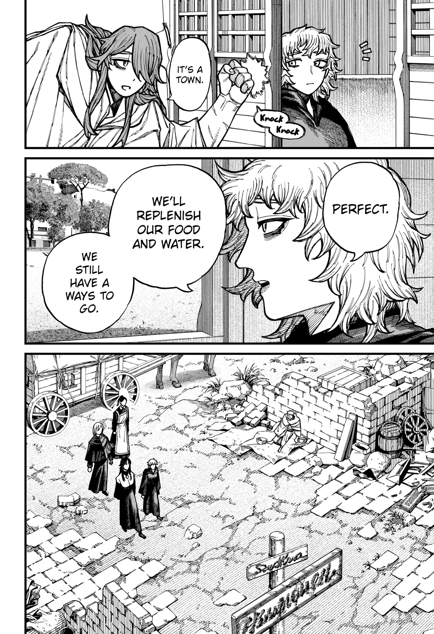 Centuria Manga Chapter 72 page 14 - The False Siblings scene
