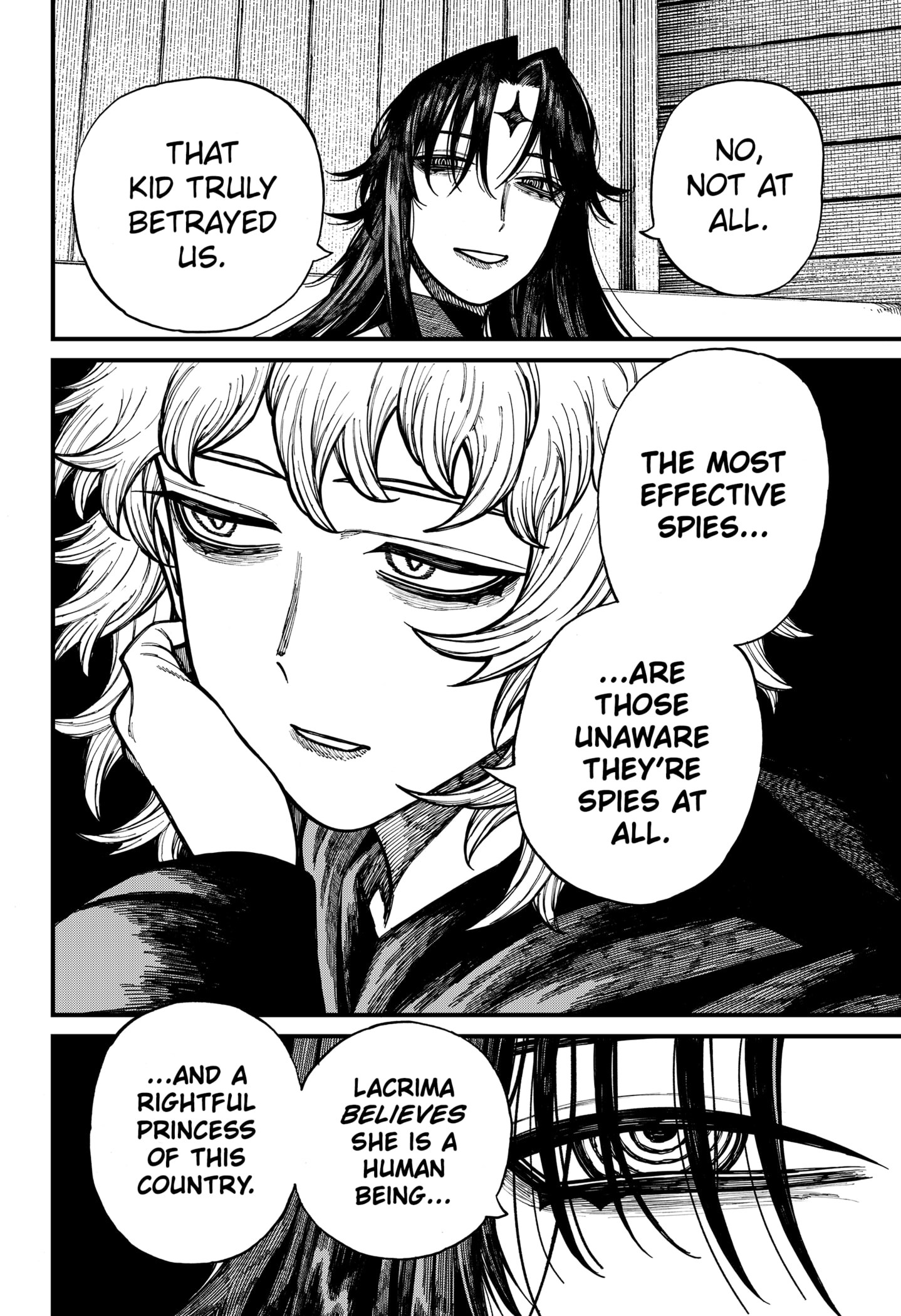 Centuria Manga Chapter 72 page 2 - The False Siblings scene