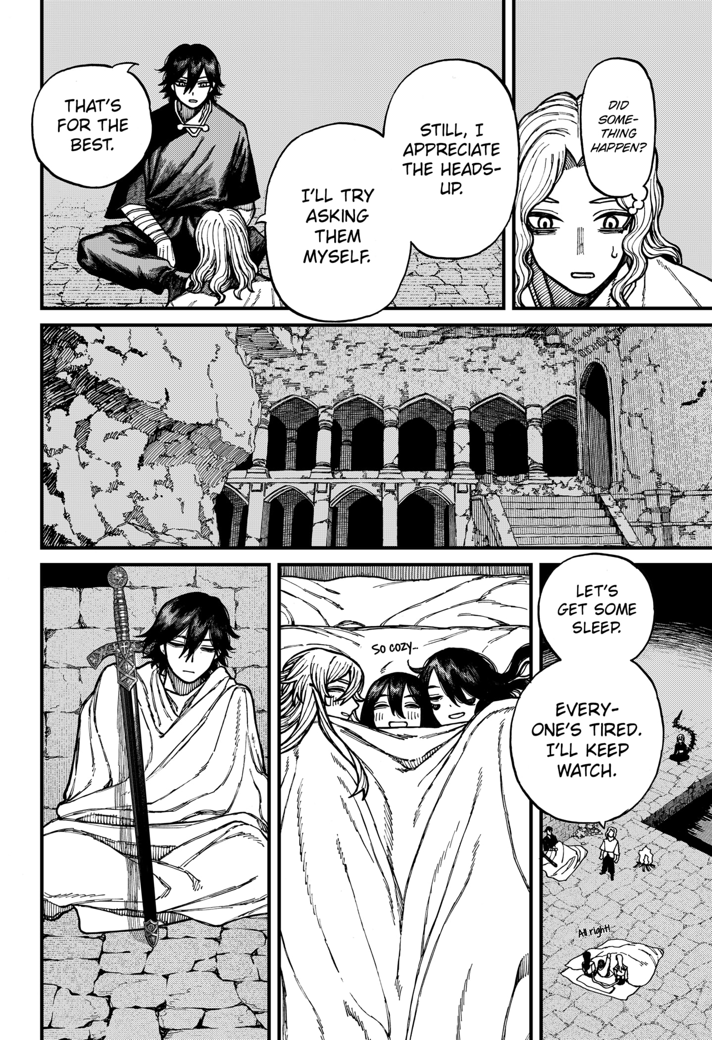 Centuria Manga Chapter 74 page 10 - Present scene