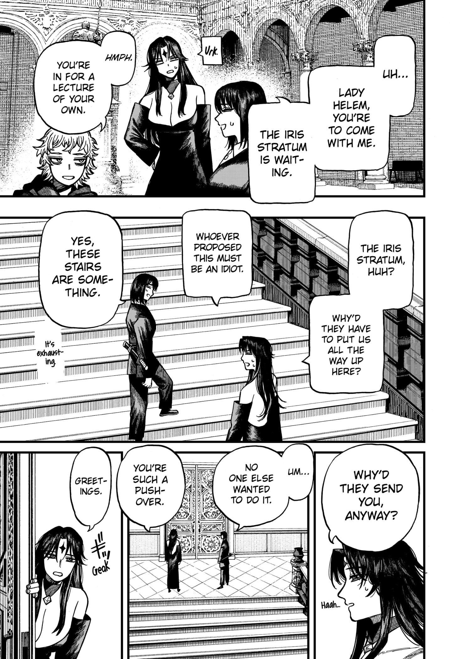 Centuria Manga Chapter 74 page 17 - Present scene