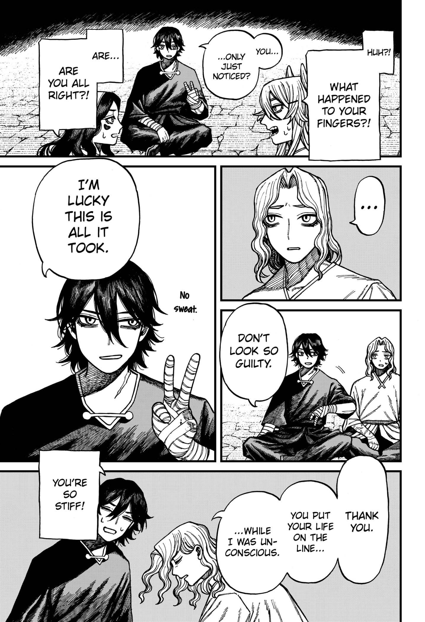 Centuria Manga Chapter 74 page 7 - Present scene