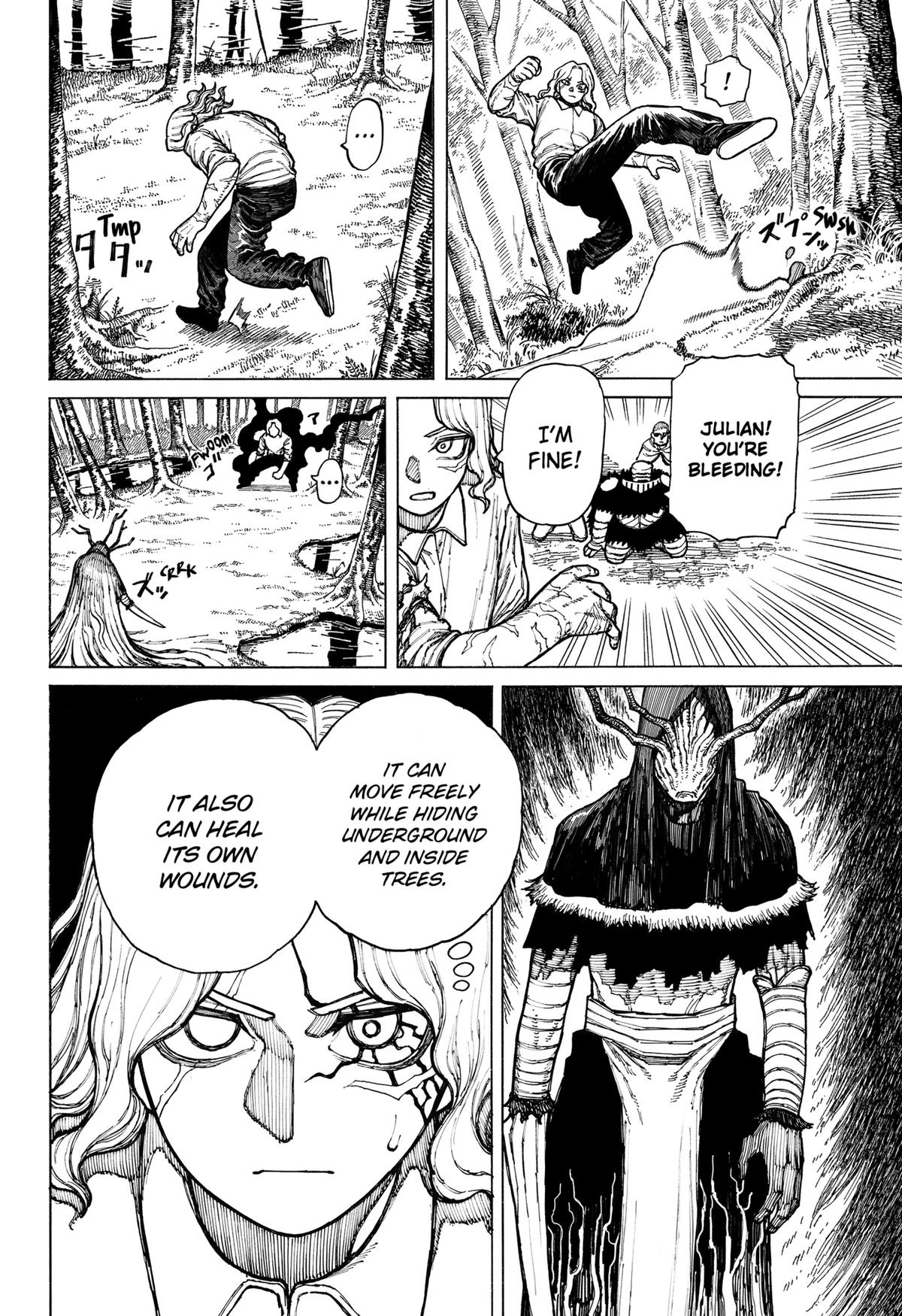 Centuria Manga Chapter 8 page 11 - To Be Human scene