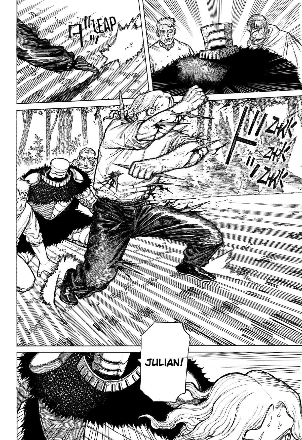 Centuria Manga Chapter 8 page 13 - To Be Human scene